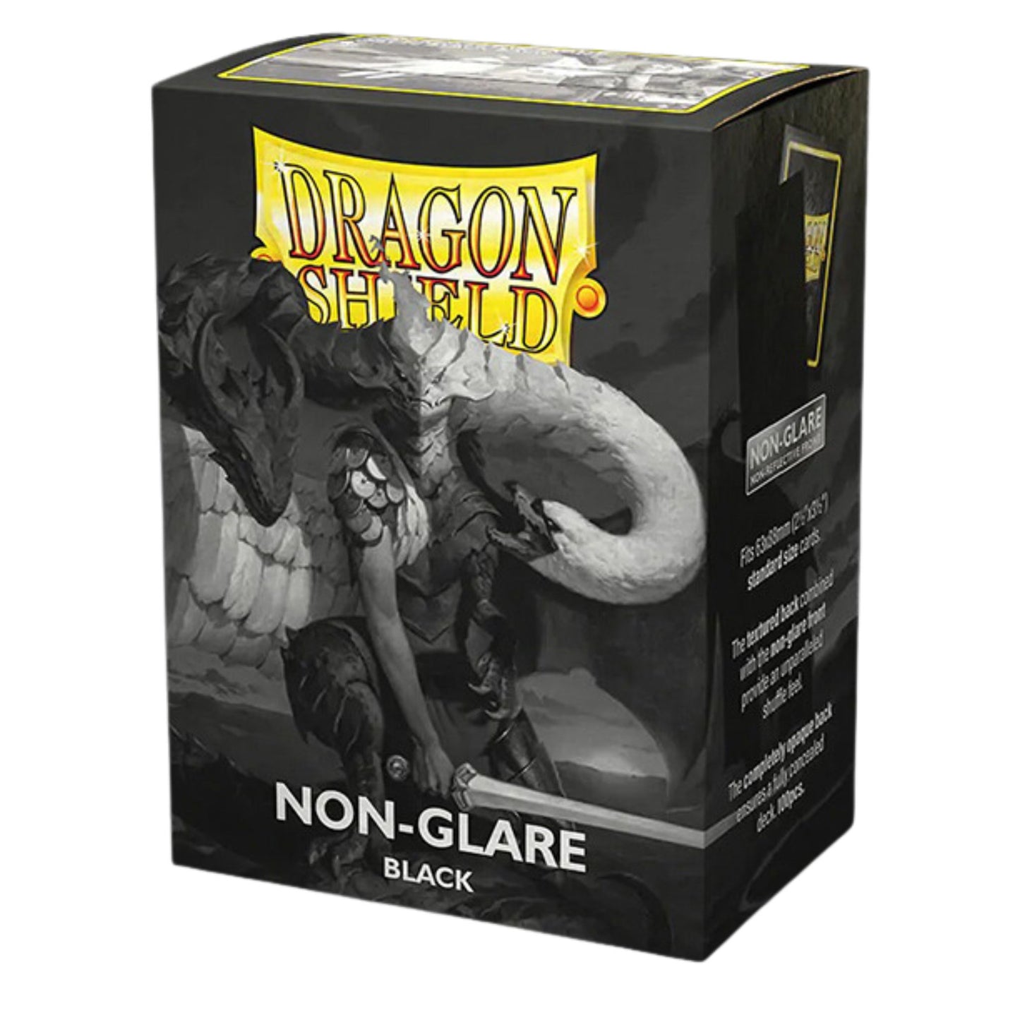 Dragon Shield Sleeves Standard Matte Non Glare Black V2 - Trading Card Market