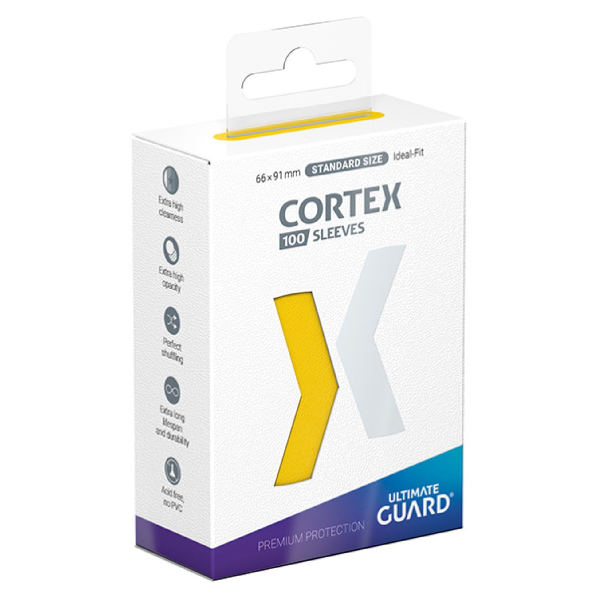 Ultimate Guard Cortex Standard Size Yellow - Trading Card Market