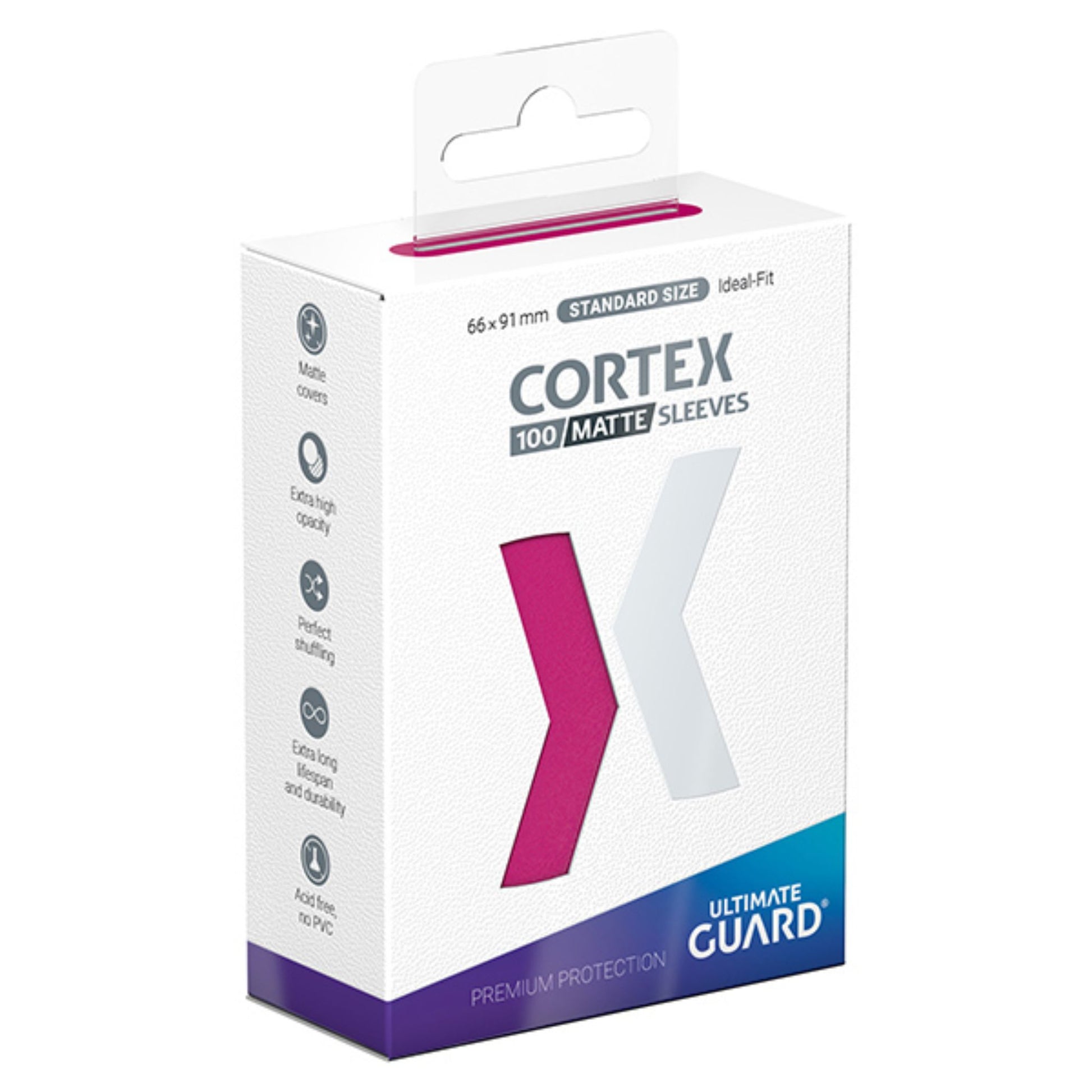 Ultimate Guard Sleeves Cortex Standard Matte Pink