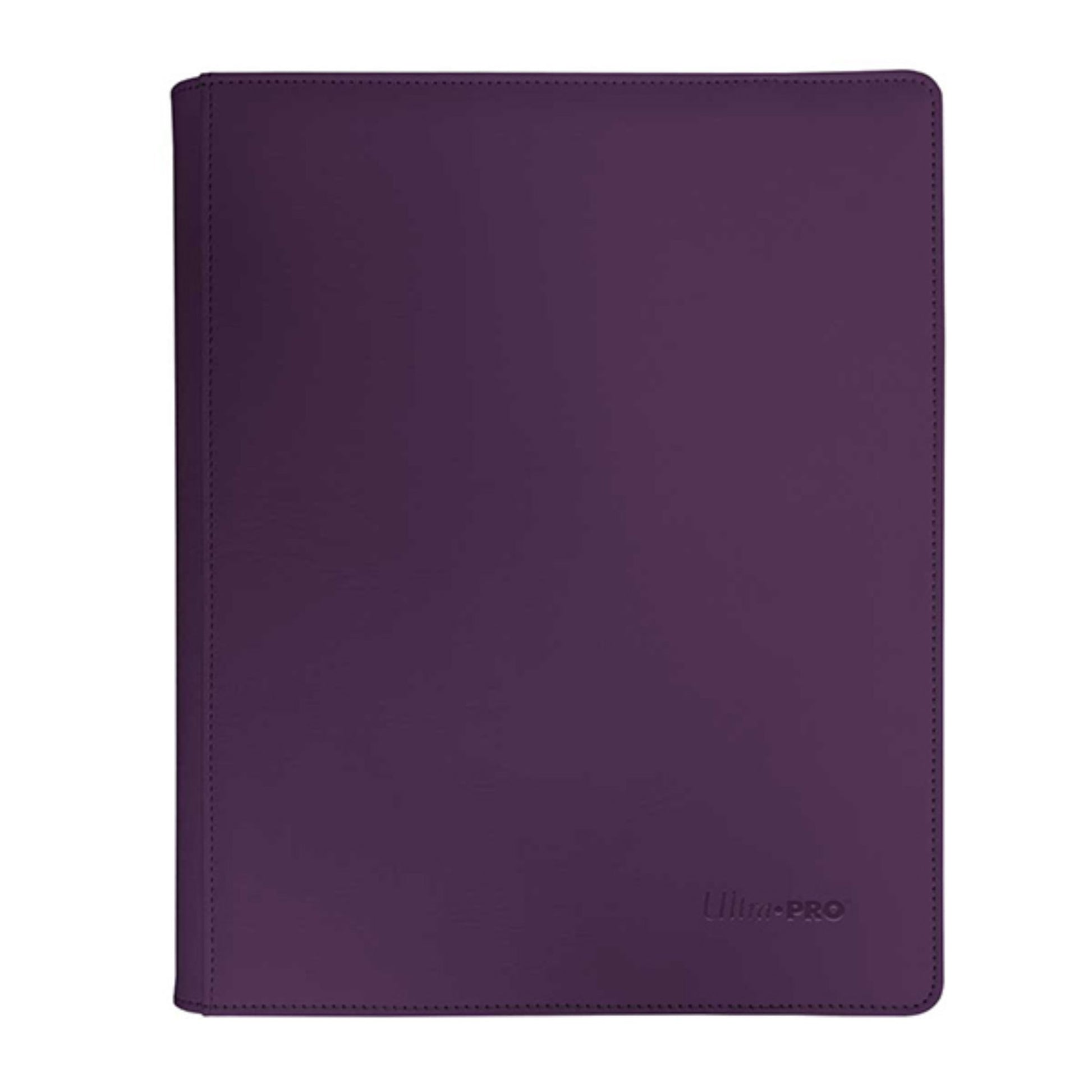 Ultra Pro Binder 9 - Pocket Zippered Midnight Plum - Trading Card Market