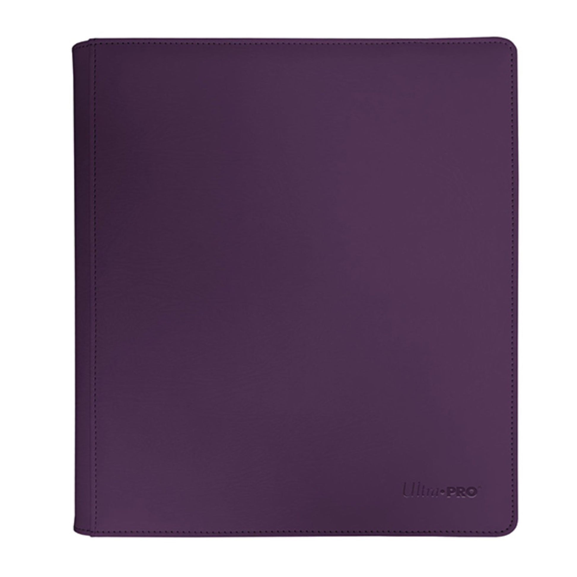 Ultra Pro Binder 12 - Pocket Zippered Midnight Plum - Trading Card Market