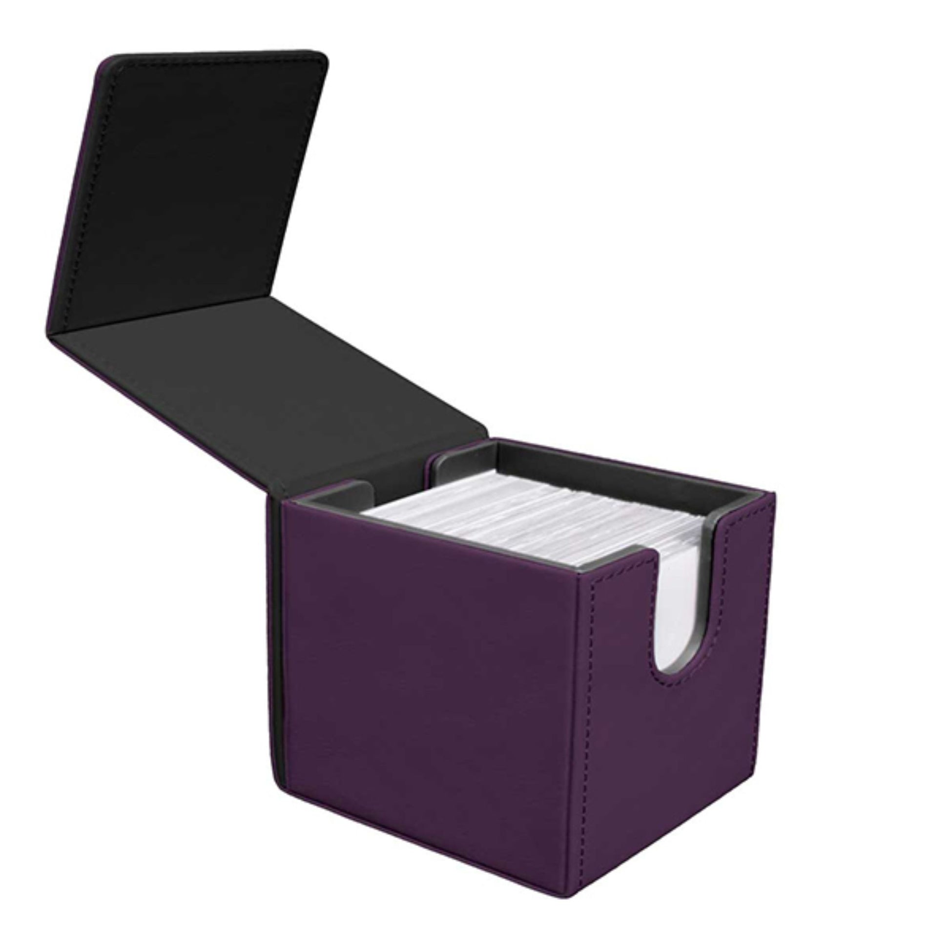 Ultra Pro Deckbox Alcove Edge 100+ Midnight Plum - Trading Card Market