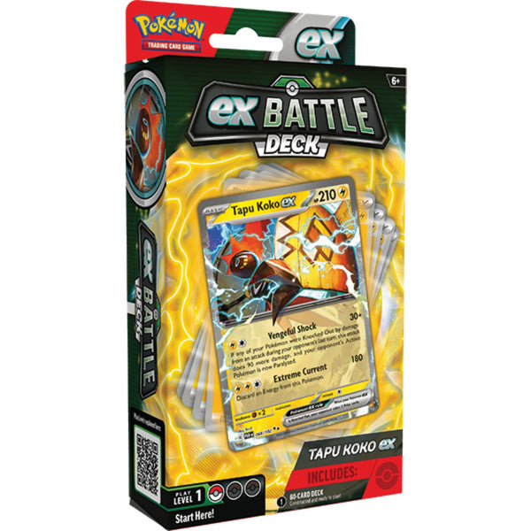Pokemon Tapu Koko Ex Battle Deck – Trading Card Market