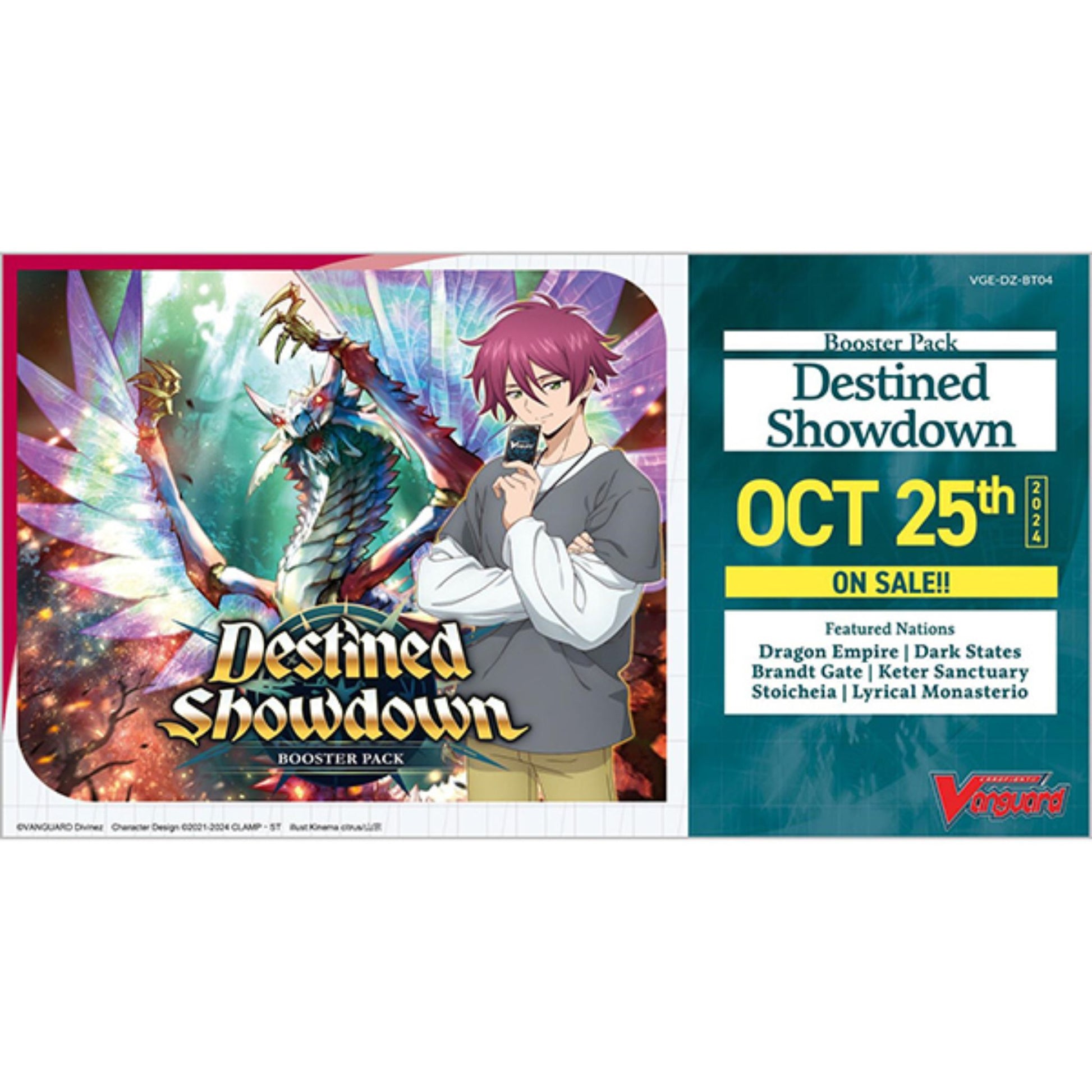 cardfight vanguard v series booster box Cardfight Vanguard Destined Showdown Booster Box – Trading Card Market