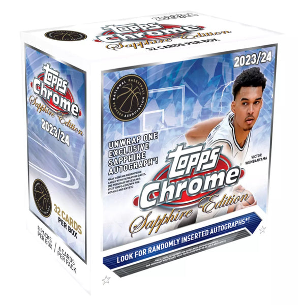 2019 Topps Chrome Sapphire Edition Hobby Box MLB Baseball