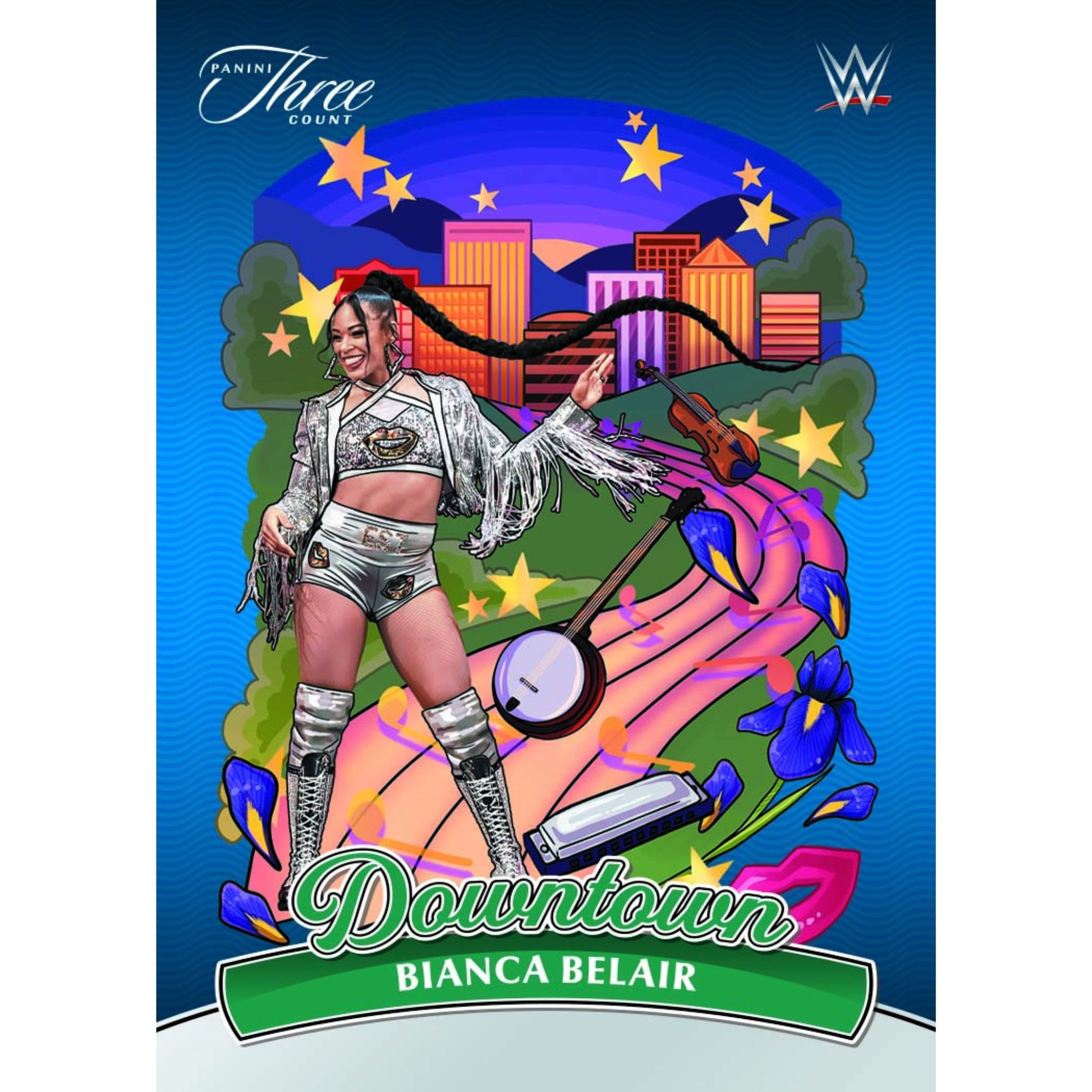 2024 Panini Three Count WWE Wrestling Cards - Bianca Belair