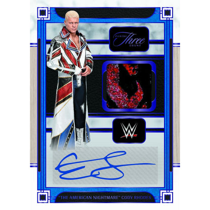 2024 Panini Three Count WWE Wrestling Cards - The American Nightmare Cody Rhodes