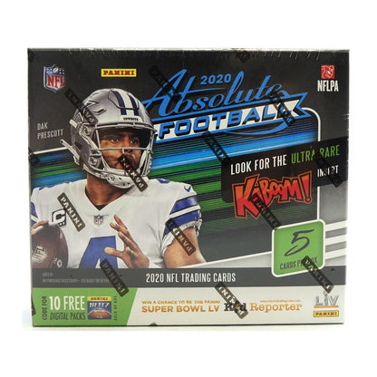 rare football cards 2020 2020 Panini Absolute Football Hobby Box – Trading Card Market