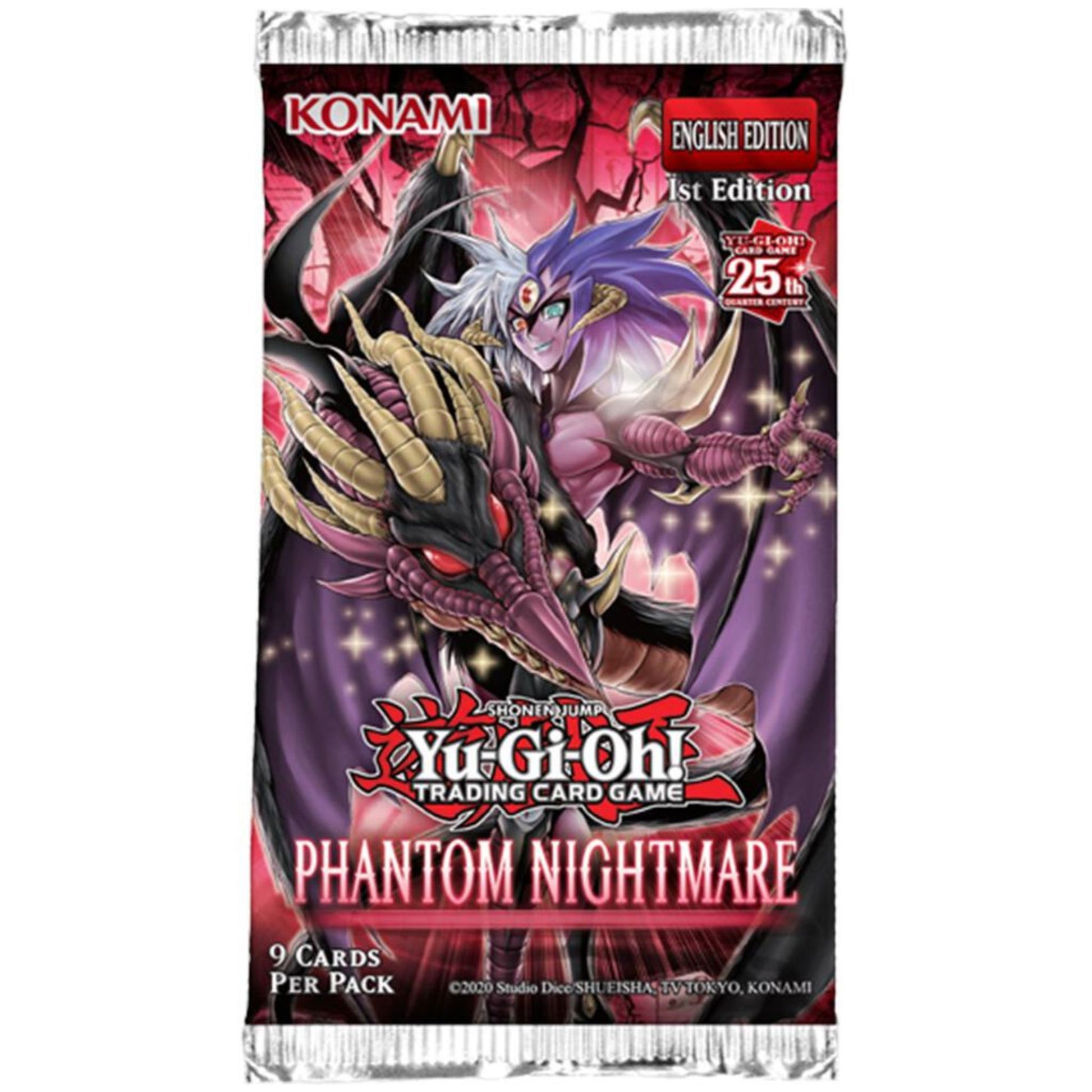 Yu-Gi-Oh Phantom Nightmare (1st Edition) Booster Pack – Trading