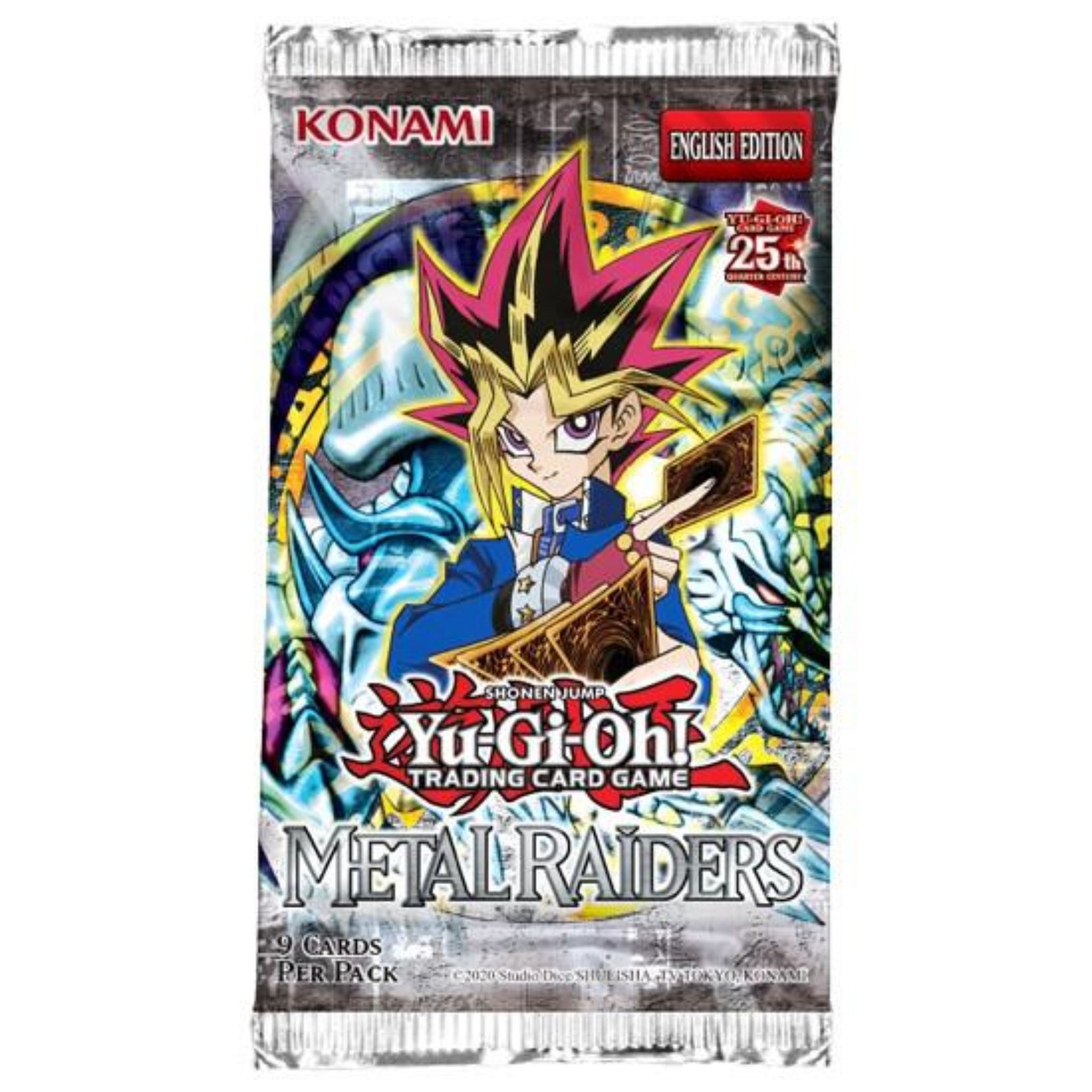 Yu-Gi-Oh Metal Raiders 25th Anniversary Edition Booster Pack – Trading Card  Market