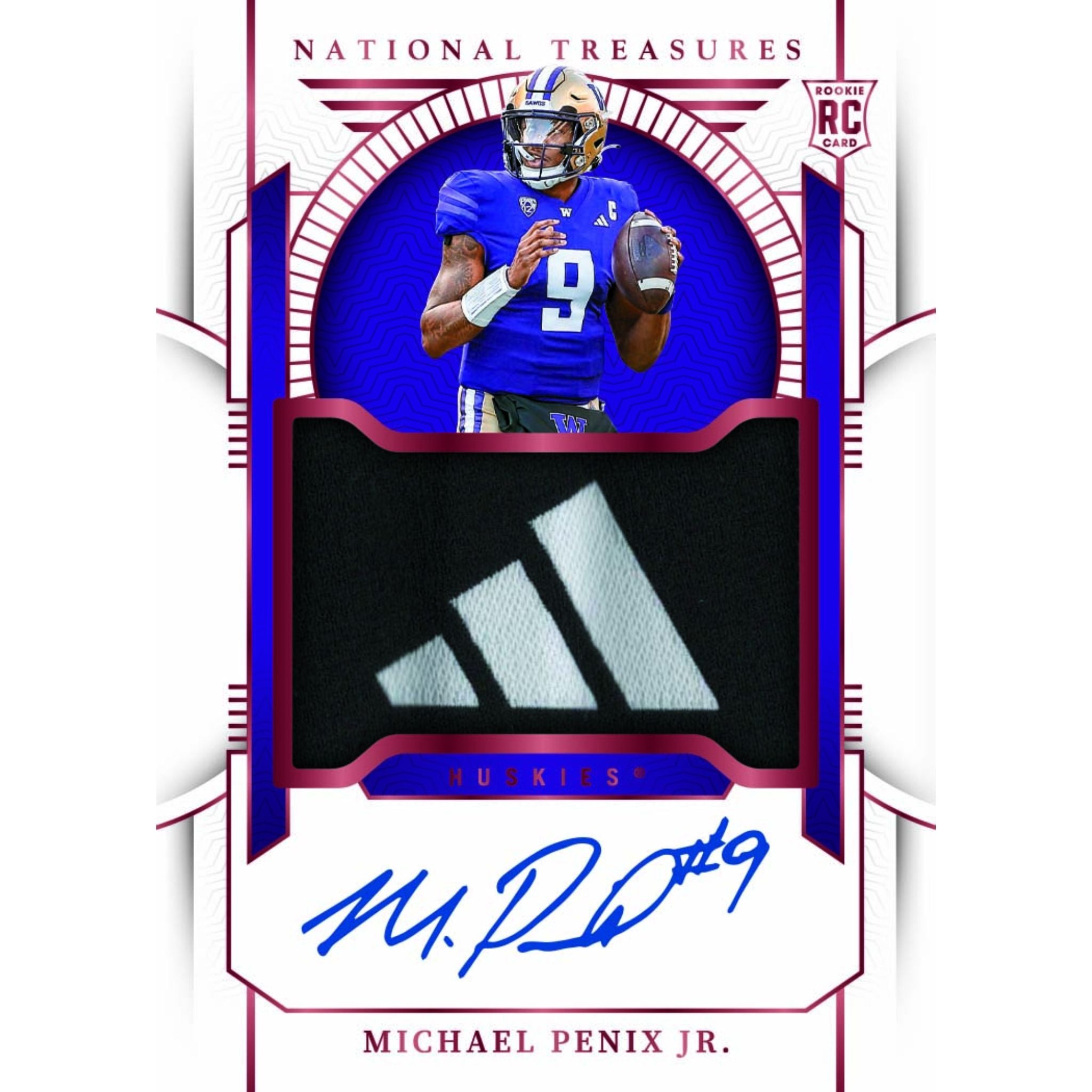 Football trading card national top treasure