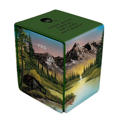 Ultra Pro Bob Ross Deckbox Alcove Mountain Retreat - Trading Card Market
