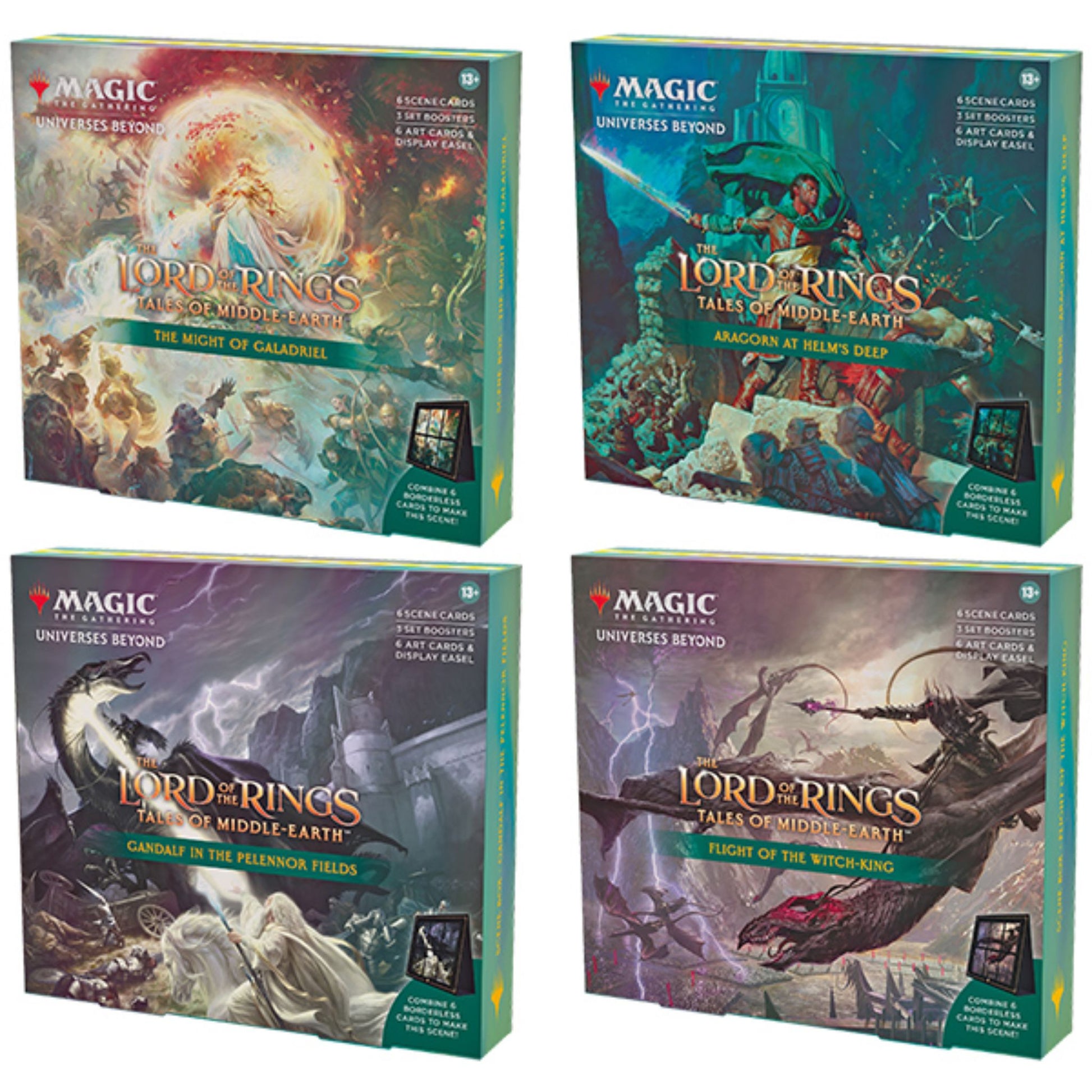 Magic The Gathering Lord of the Rings Tales of Middle-Earth Scene Box Trading Card Market Magic The Gathering Lord of the Rings Tales of Middle-Earth Scene Box Trading Card Market