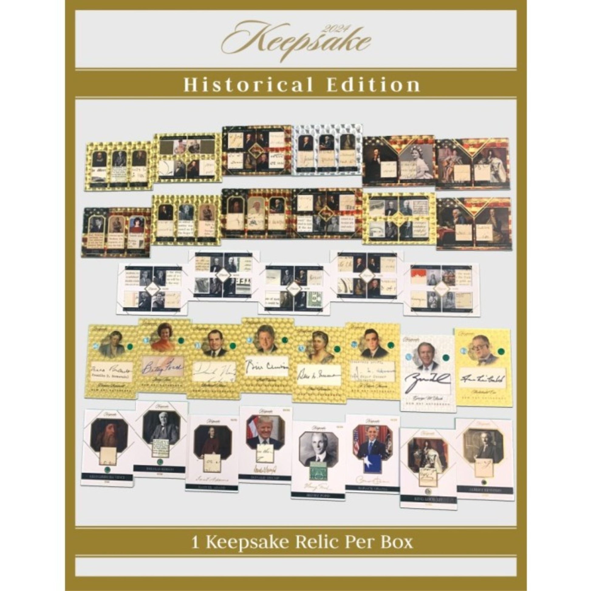 2024 Keepsake Historical Edition Hobby Box (Back - to - School Sale) - Trading Card Market