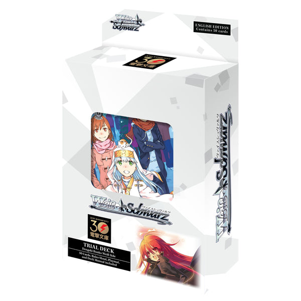 Weiss Schwarz Dengeki Bunko Weiss Side Trial Deck – Trading Card