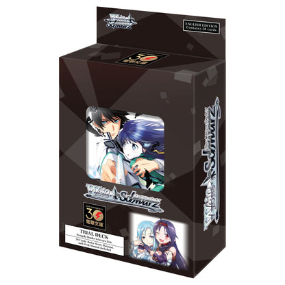 Weiss Schwarz Dengeki Bunko Schwarz Side Trial Deck - Trading Card Market