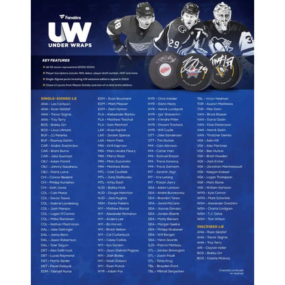 2023/24 Fanatics Under Wraps Autographed Hockey Puck Box - Trading Card Market