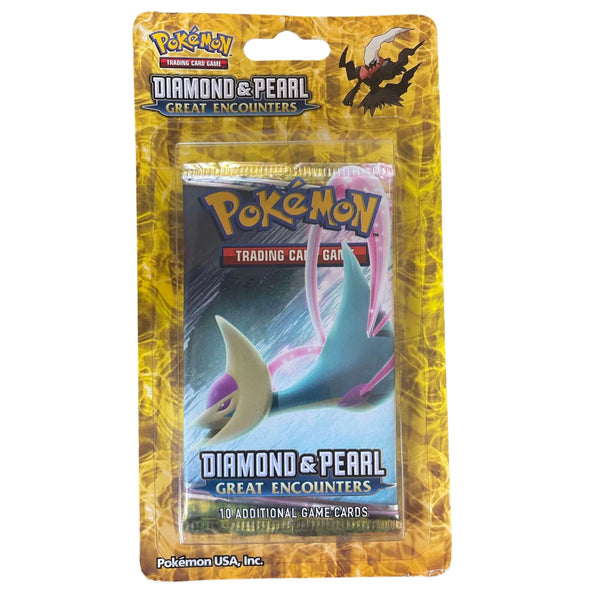 Pokemon Diamond & Pearl Great Encounters Single Booster Pack Blister –  Trading Card Market