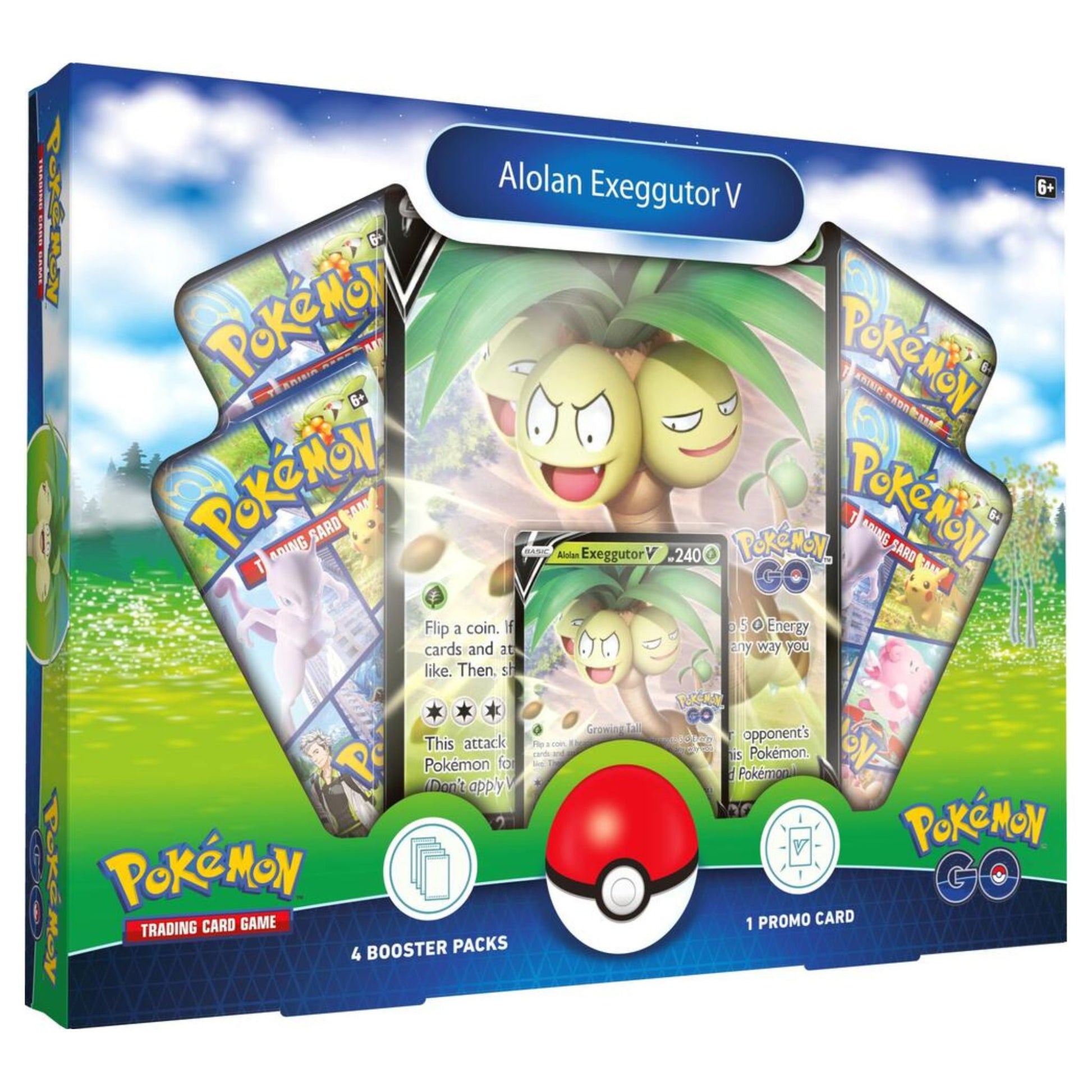 Pokemon Pokémon GO Alolan Exeggutor V Collection Box – Trading Card Market