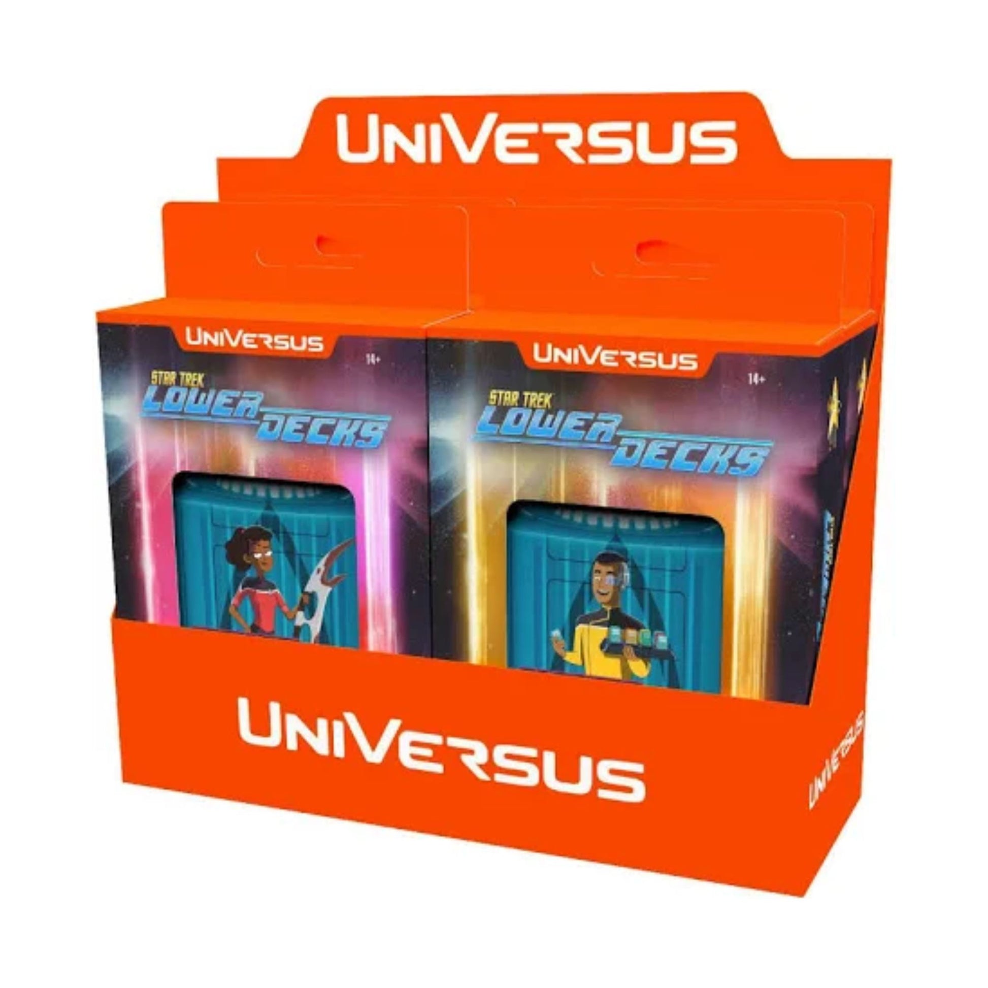 UniVersus Challenger Series Star Trek Lower Decks Display (4 Decks) - Trading Card Market