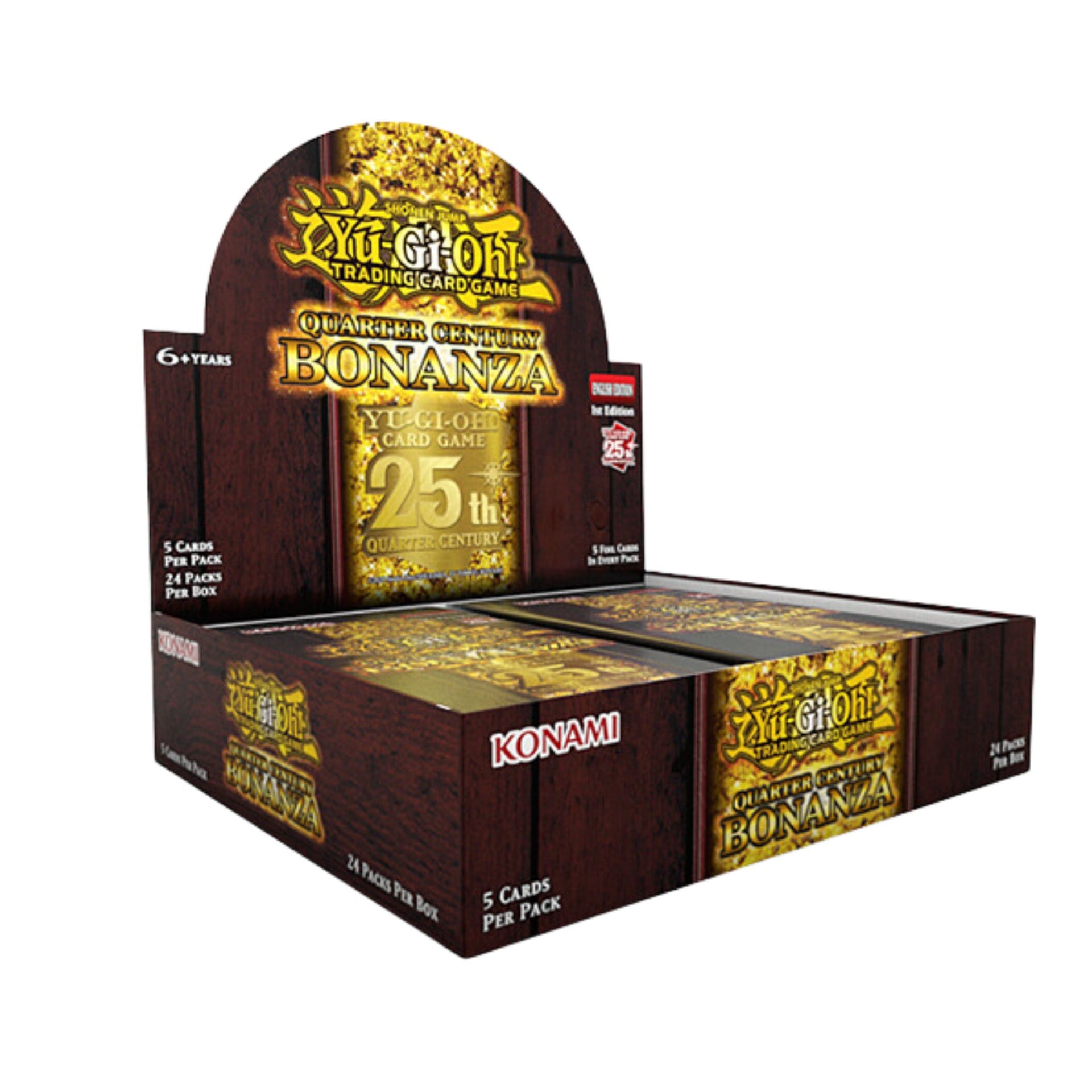 yugioh quarter century bonanza cards Yu-Gi-Oh Quarter Century Bonanza Booster Box