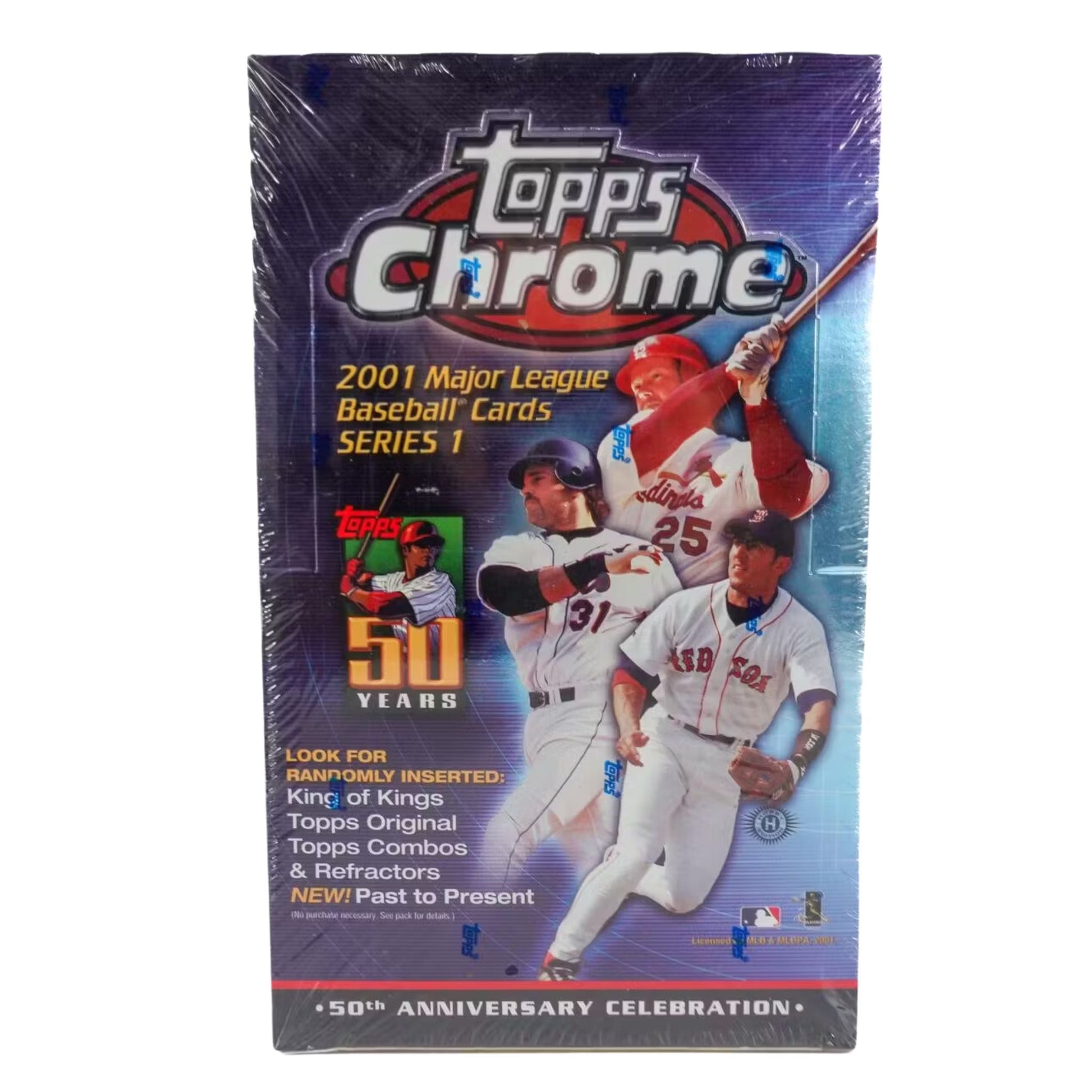 2001 Topps Chrome Series 1 Baseball Hobby Box - Trading Card Market
