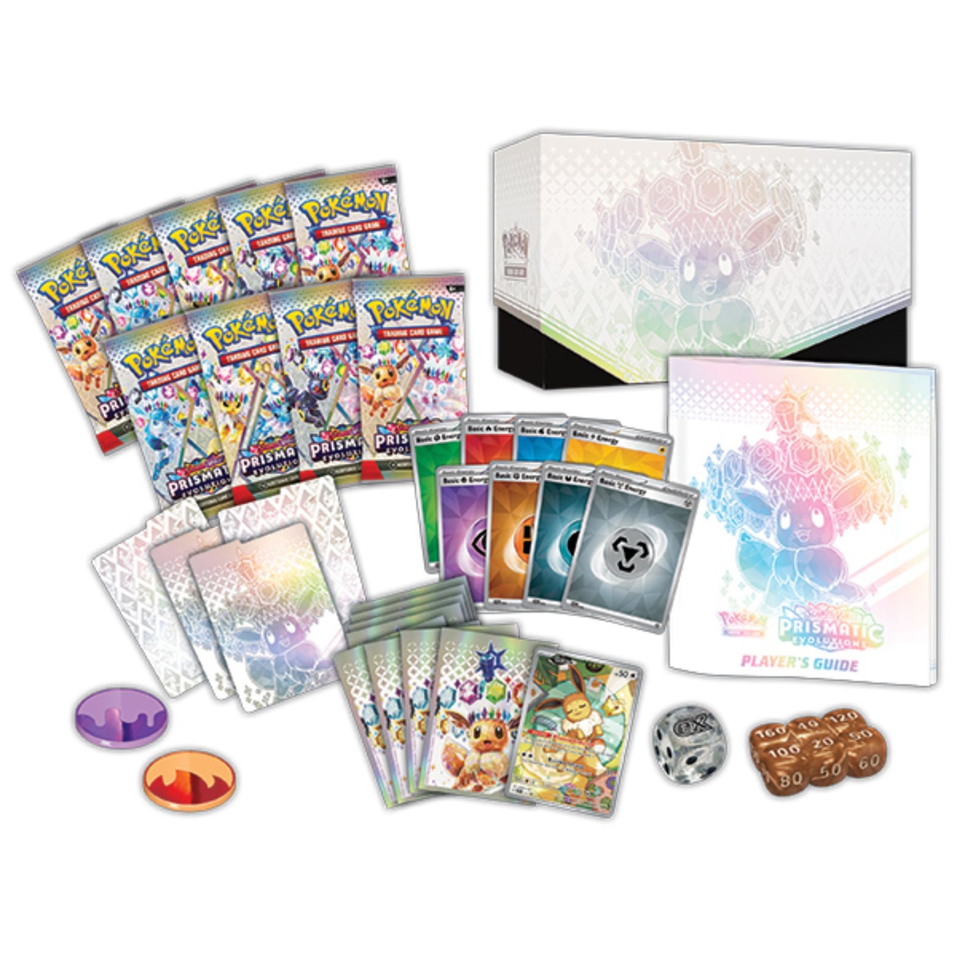 Pokemon Scarlet & Violet Prismatic Evolutions Elite Trainer Box Pokemon Scarlet & Violet Prismatic Evolutions Elite Trainer Box