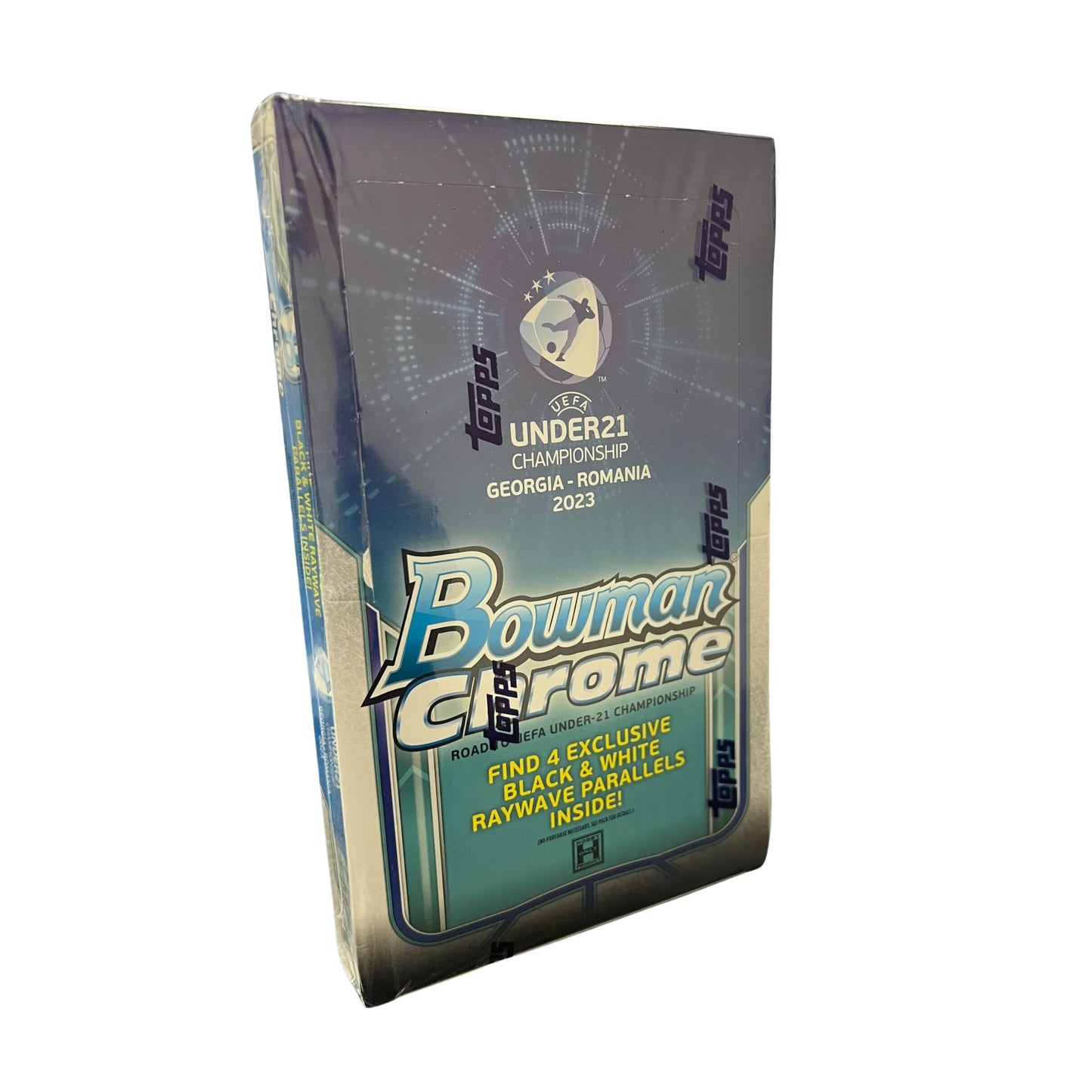2022 Bowman Chrome Road to UEFA Under-21 European Championship Soccer Hobby Lite Box