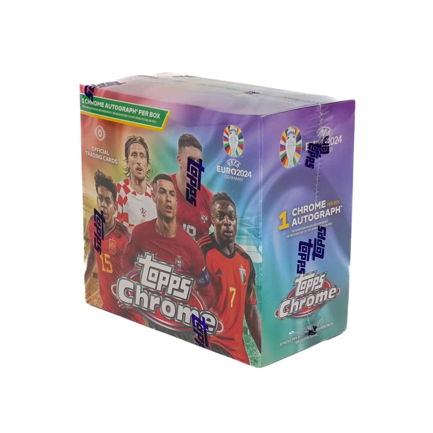 2023/24 Topps Chrome UEFA Euro Soccer Hobby Box – Trading Card Market