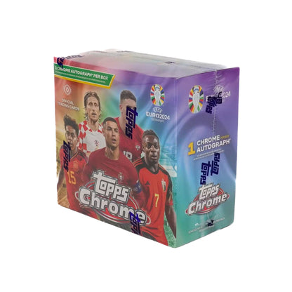 2023/24 Topps Chrome UEFA Euro Soccer Hobby Box - Trading Card Market