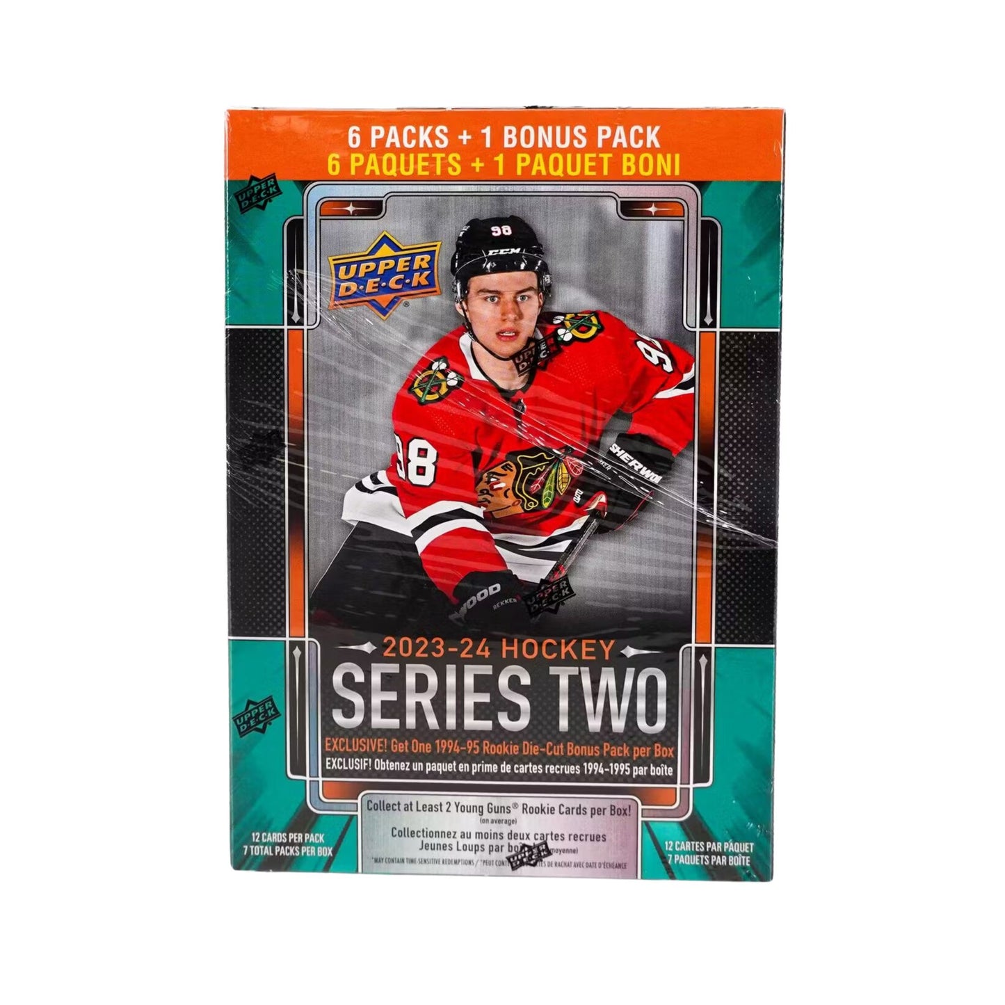 2023/24 Upper Deck Series 2 Hockey Mega Box (1994/95 Rookie Die - Cut) - Trading Card Market