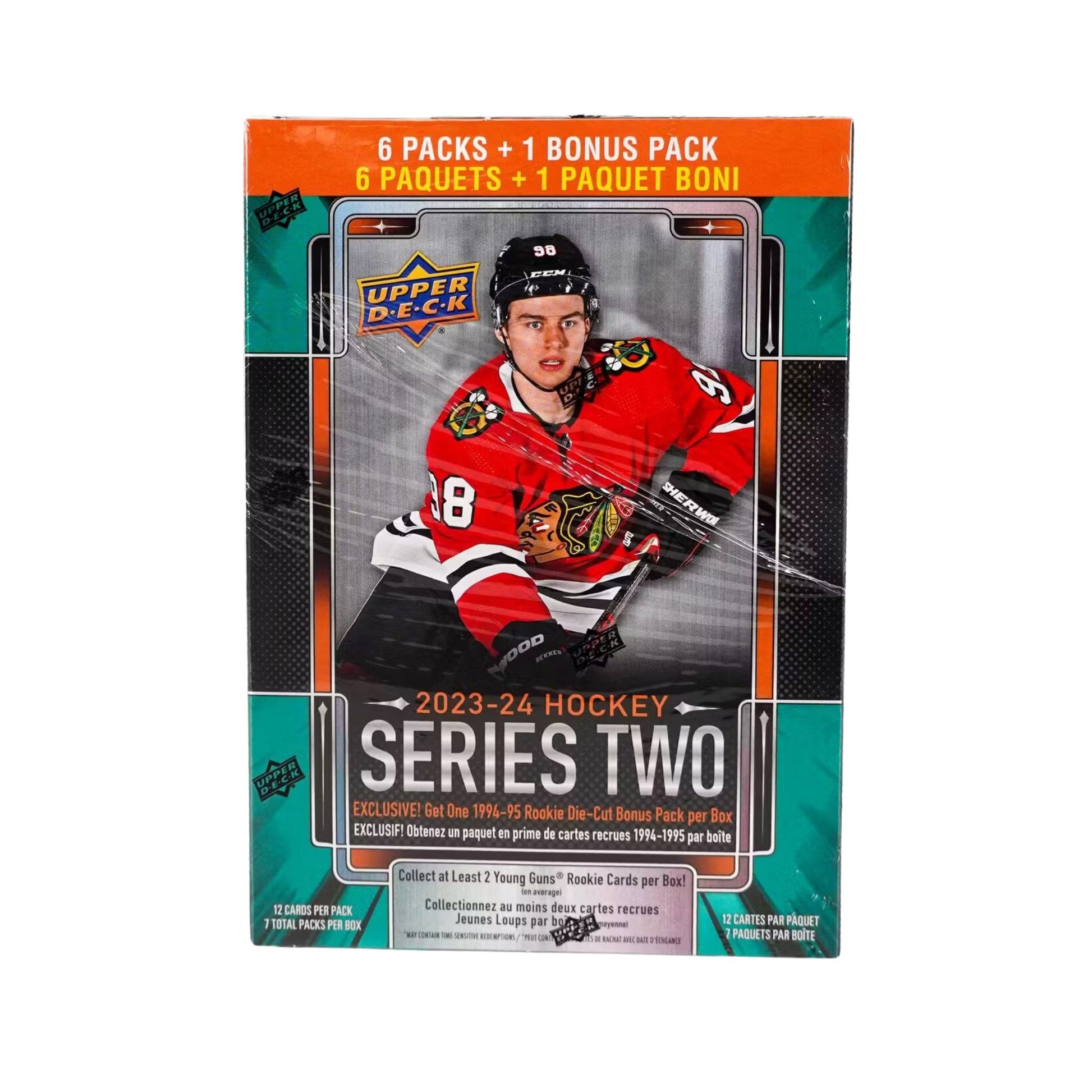 2023/24 Upper Deck Series 2 Hockey Mega Box (1994/95 Rookie Die - Cut) - Trading Card Market