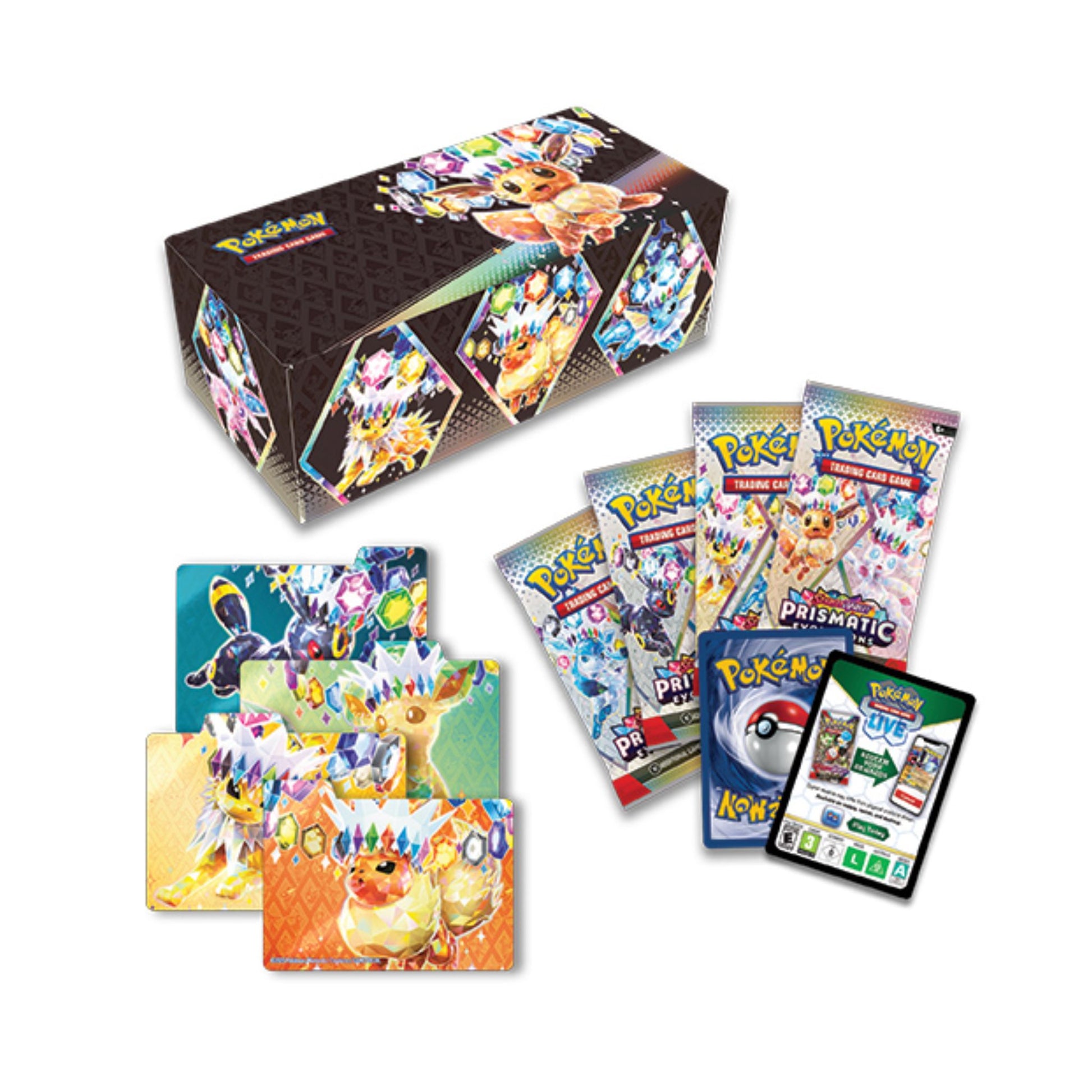 pokemon booster pack prismatic Pokemon TCG: Scarlet and Violet Prismatic Evolutions x1 Booster Pack