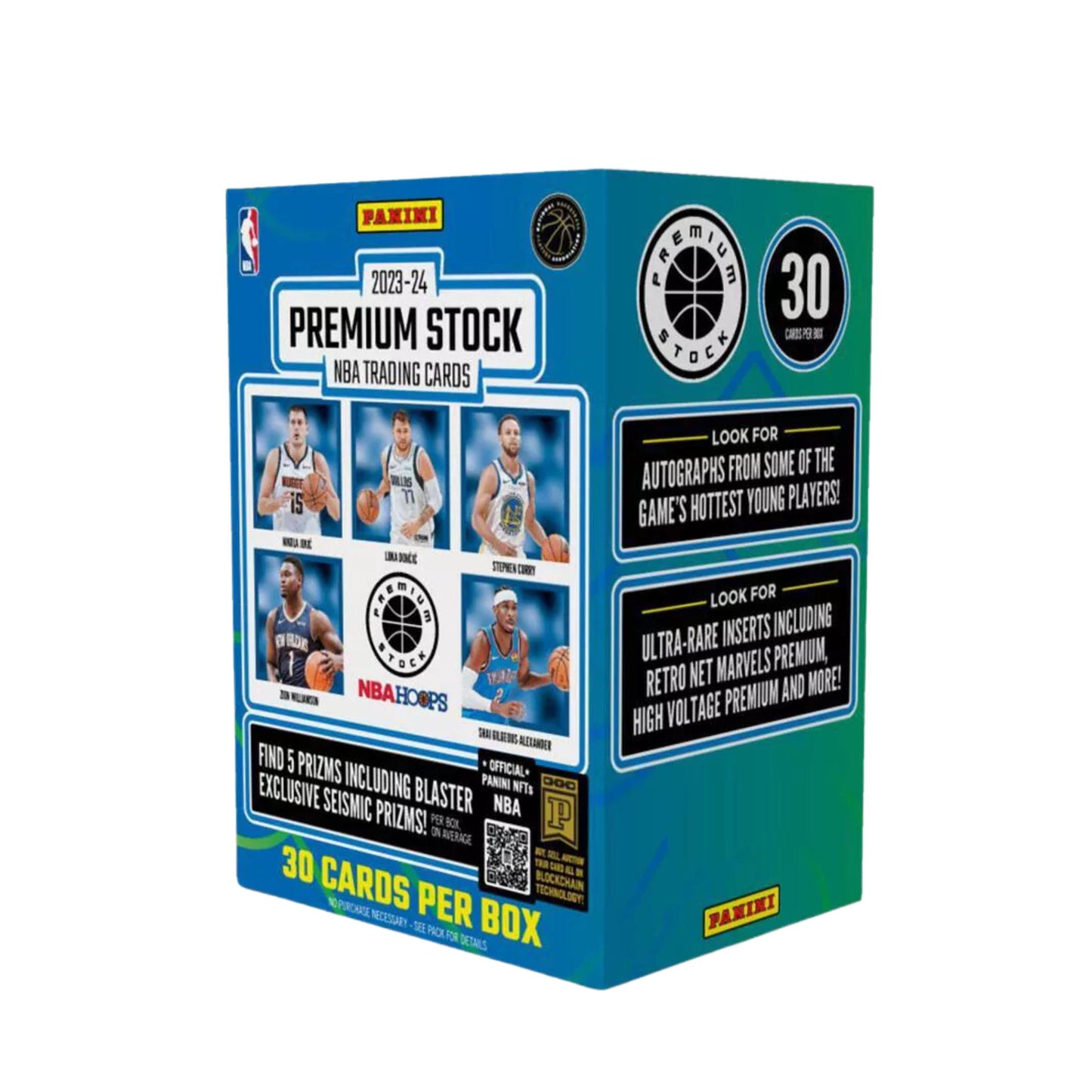 2023/24 Panini Hoops Premium Stock Basketball Blaster Box