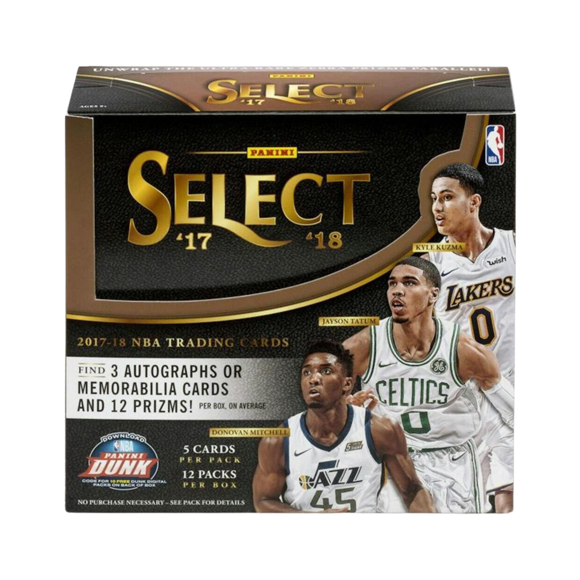 2017/18 Panini Select Basketball Hobby Box - Trading Card Market