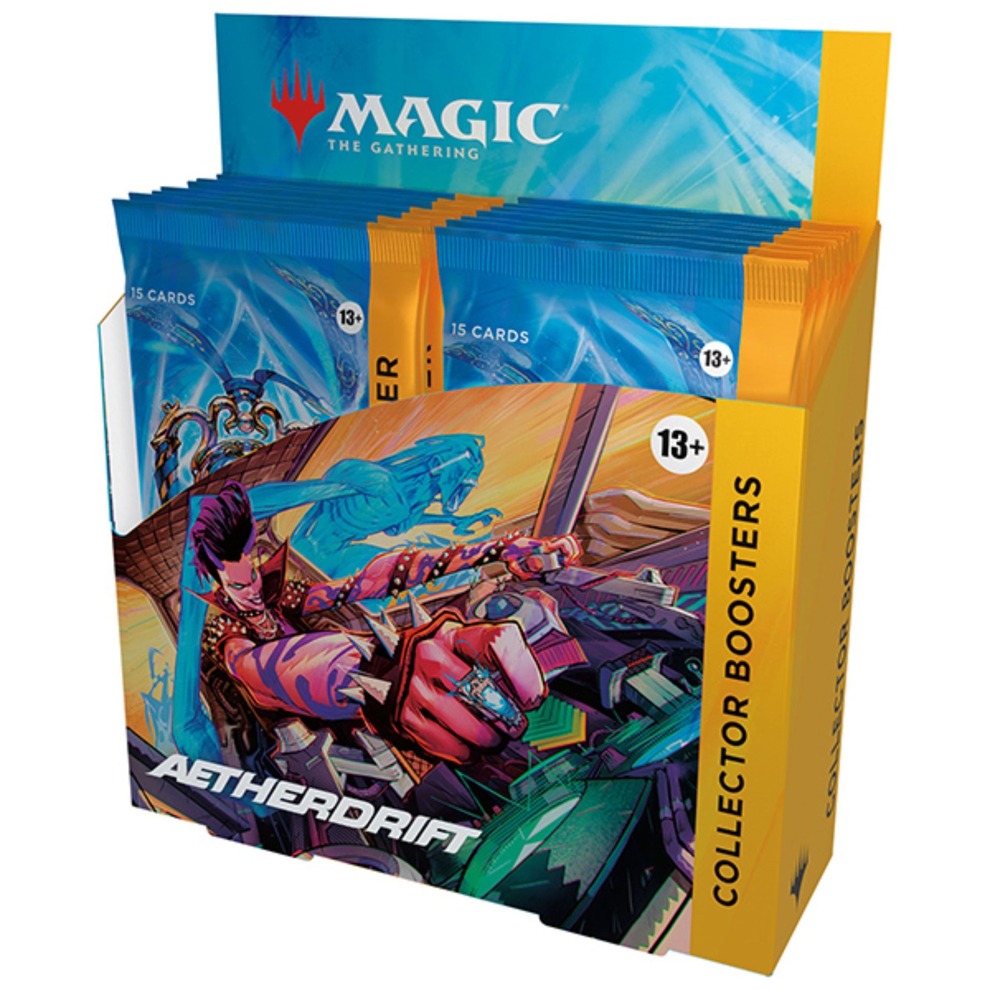 Magic The Gathering Aetherdrift Collector Booster Box - Trading Card Market