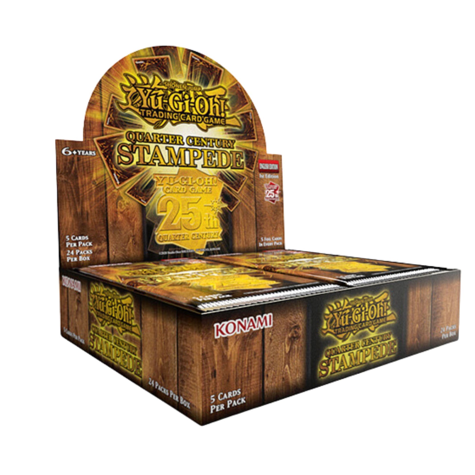 Yu-Gi-Oh Quarter Century Stampede Booster Box Trading Card Market Yu-Gi-Oh Quarter Century Stampede Booster Box Trading Card Market