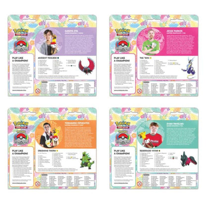 Pokemon 2024 World Championships Deck Display (4 Decks) - Trading Card Market