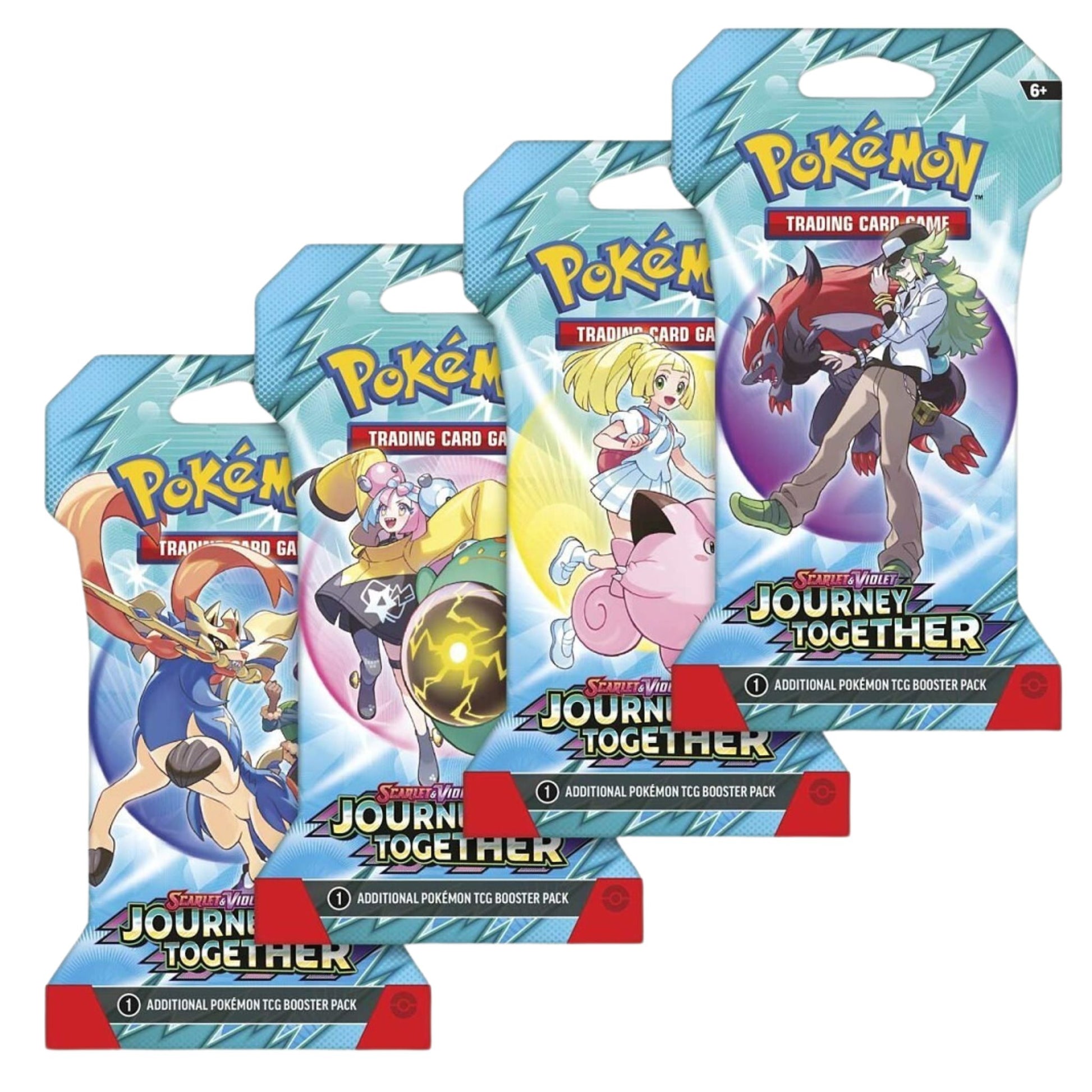 Pokemon Scarlet & Violet Journey Together Sleeved Booster Pack Pokemon Scarlet & Violet Journey Together Sleeved Booster Pack