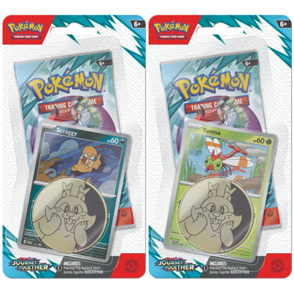 Pokemon Scarlet & Violet Journey Together Checklane Blister Pack - Trading Card Market