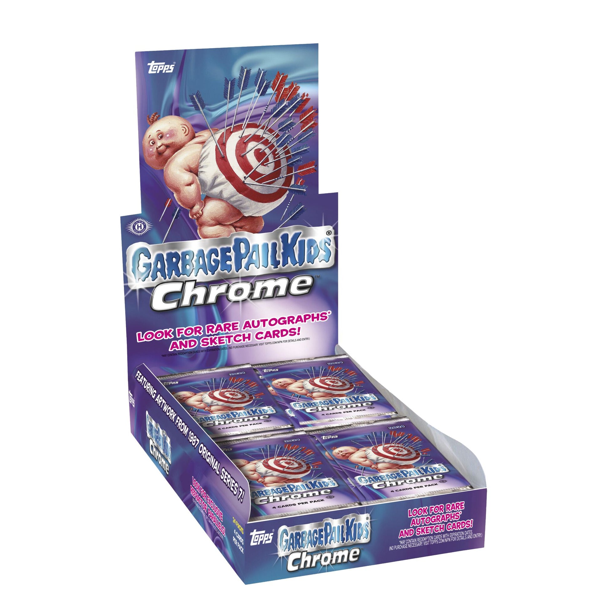 2024 Topps Garbage Pail Kids Chrome Hobby Box - Trading Card Market