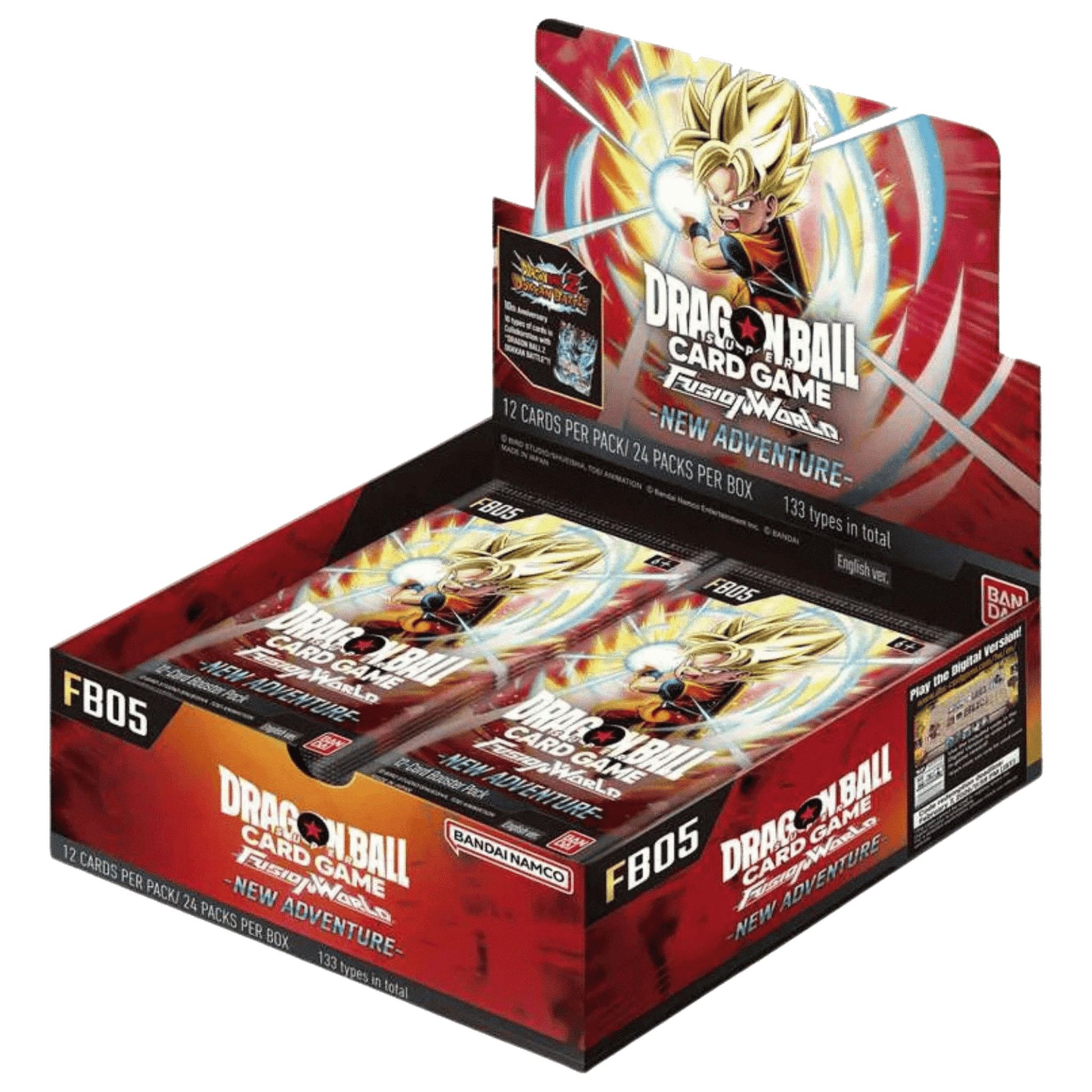 Dragon Ball Super Fusion World New Adventure Booster Box - Trading Card Market