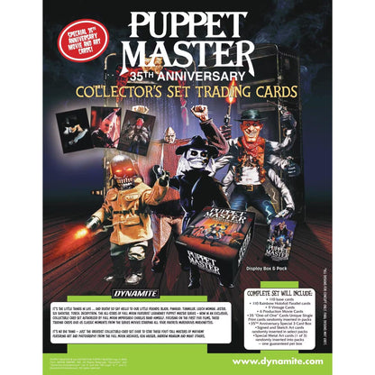 Puppet Master 35th Anniversary Collector Trading Card Hobby Box - Trading Card Market