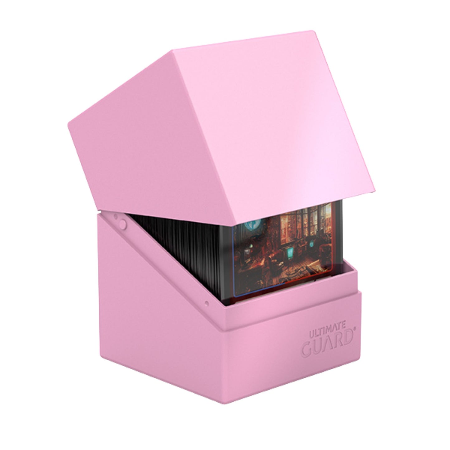 Ultimate Guard Boulder 100+ Standard Solid Candy Pink Deck Case - Trading Card Market