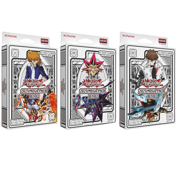 Yu-Gi-Oh 2025 Mega-Pack Bundle Tuck Box – Trading Card Market