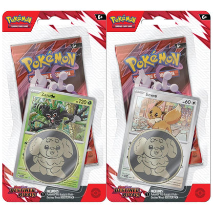 Pokemon Scarlet & Violet Destined Rivals Checklane Blister Pack - Trading Card Market