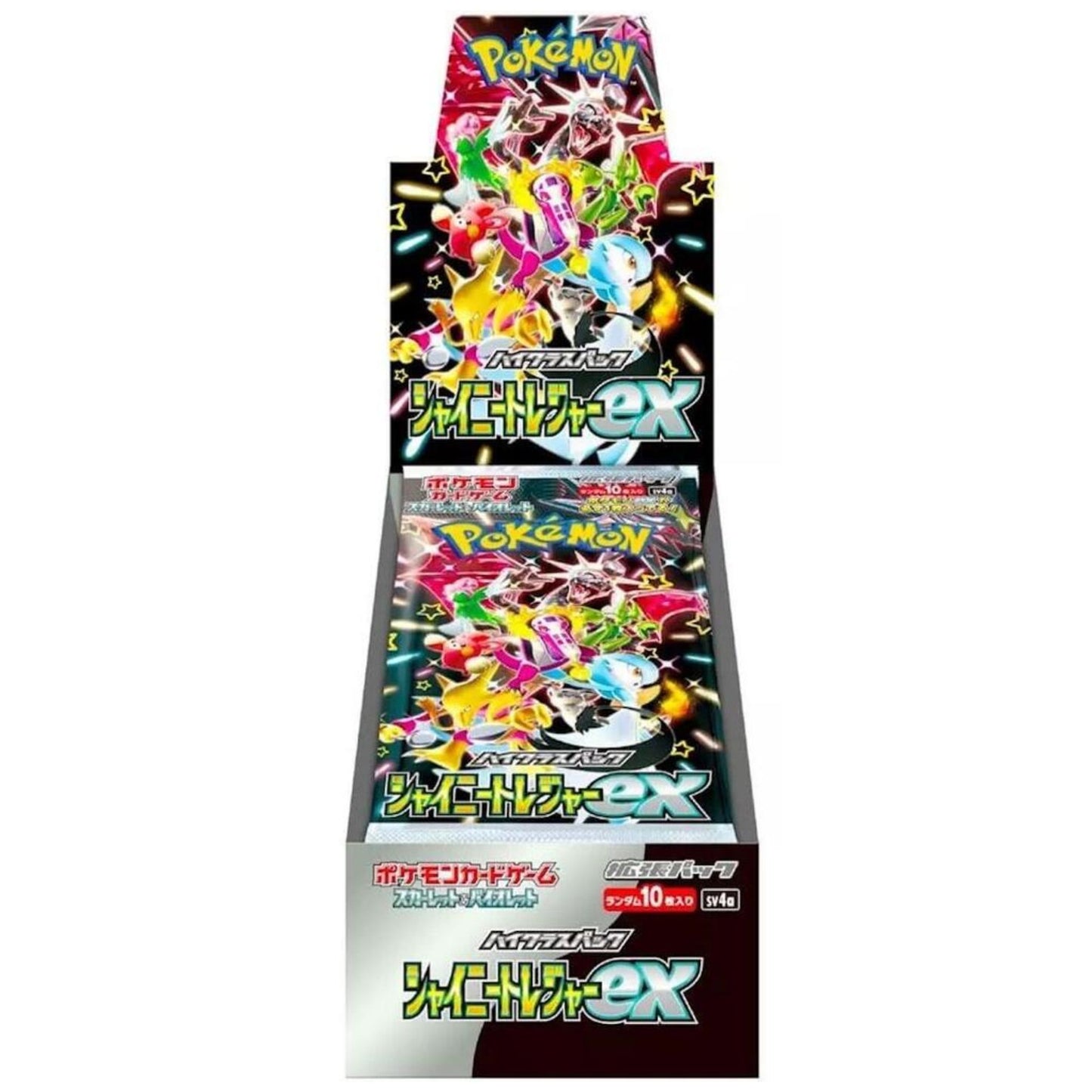 Pokemon Scarlet & Violet Shiny Treasures Japanese Booster Box - Trading Card Market