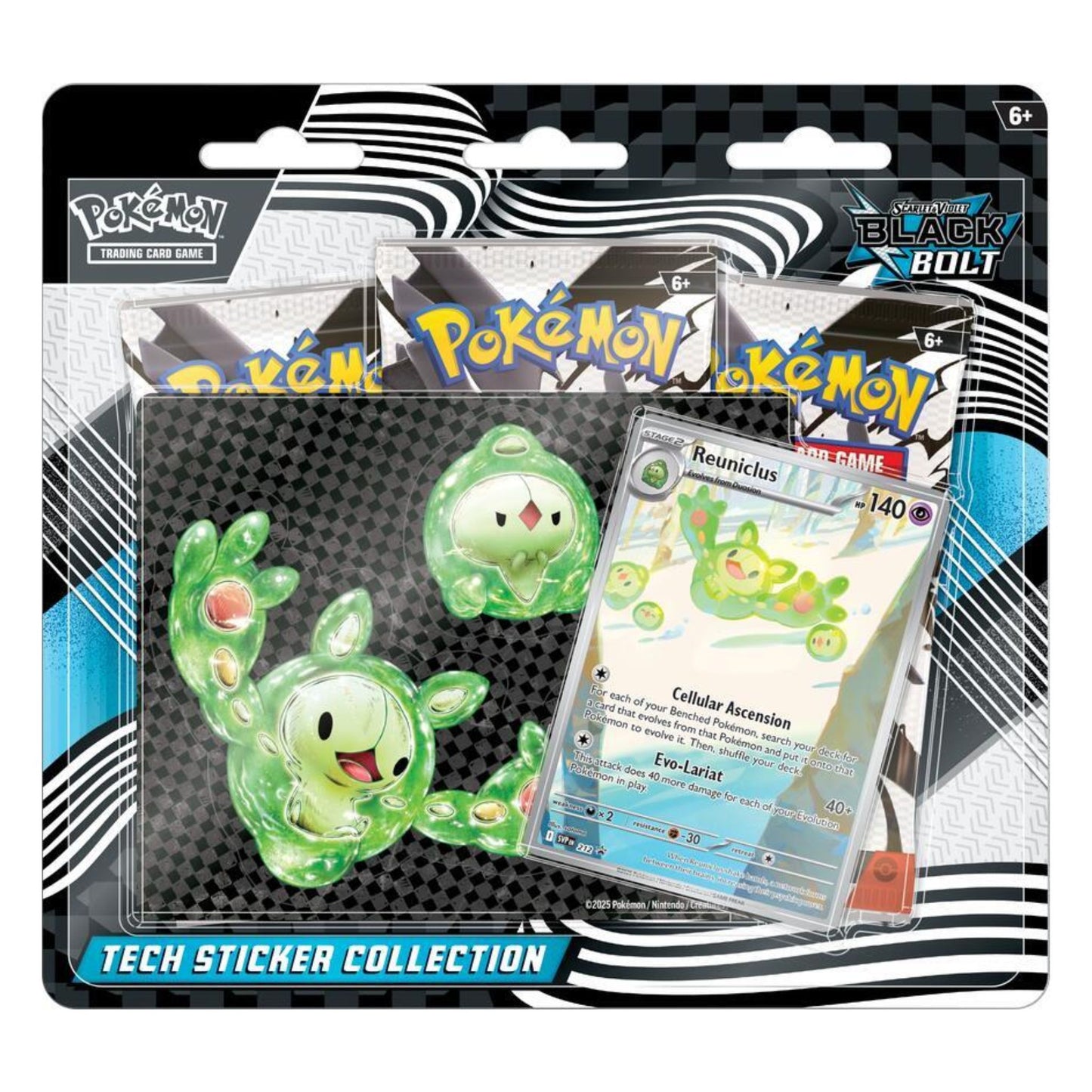 Pokemon Scarlet & Violet Black Bolt Tech Sticker Collection (Back - to - School Sale) - Trading Card Market