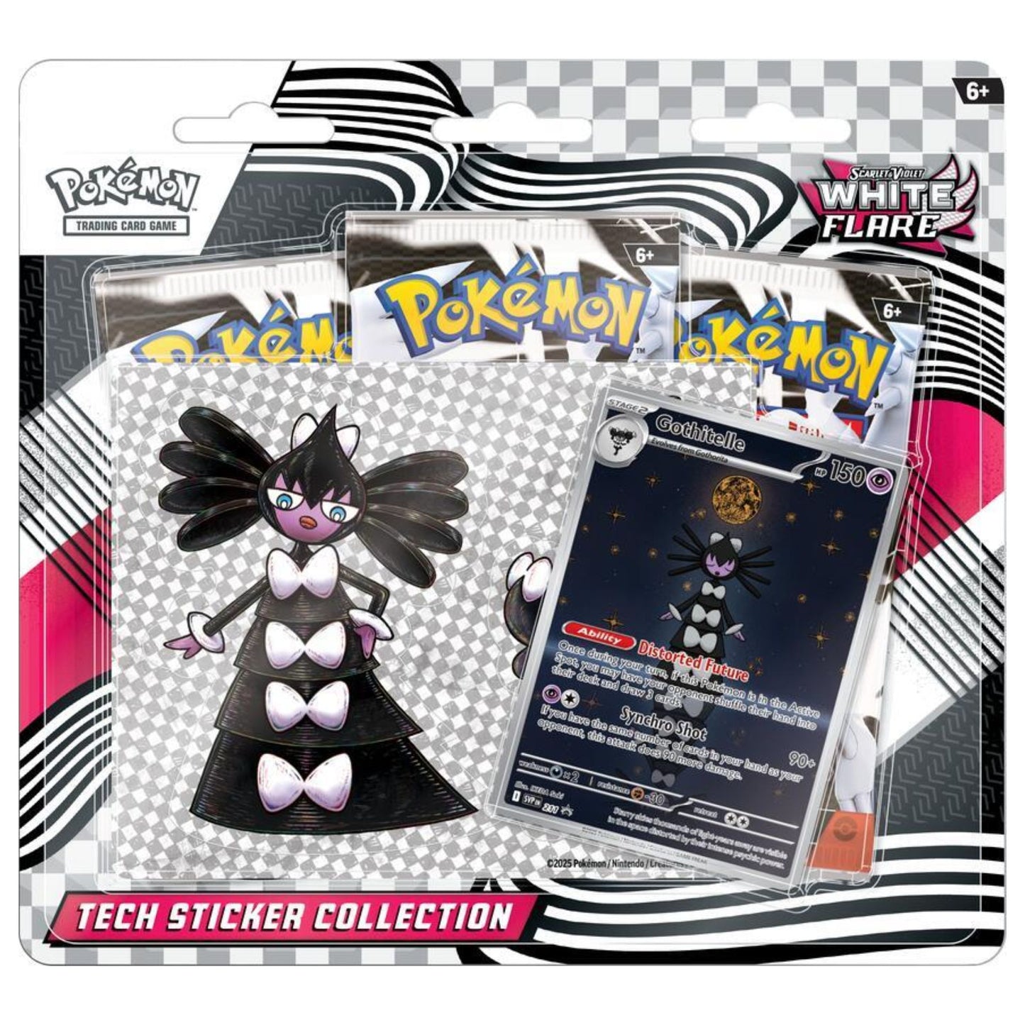 Pokemon Scarlet & Violet White Flare Tech Sticker Collection (Back - to - School Sale) - Trading Card Market
