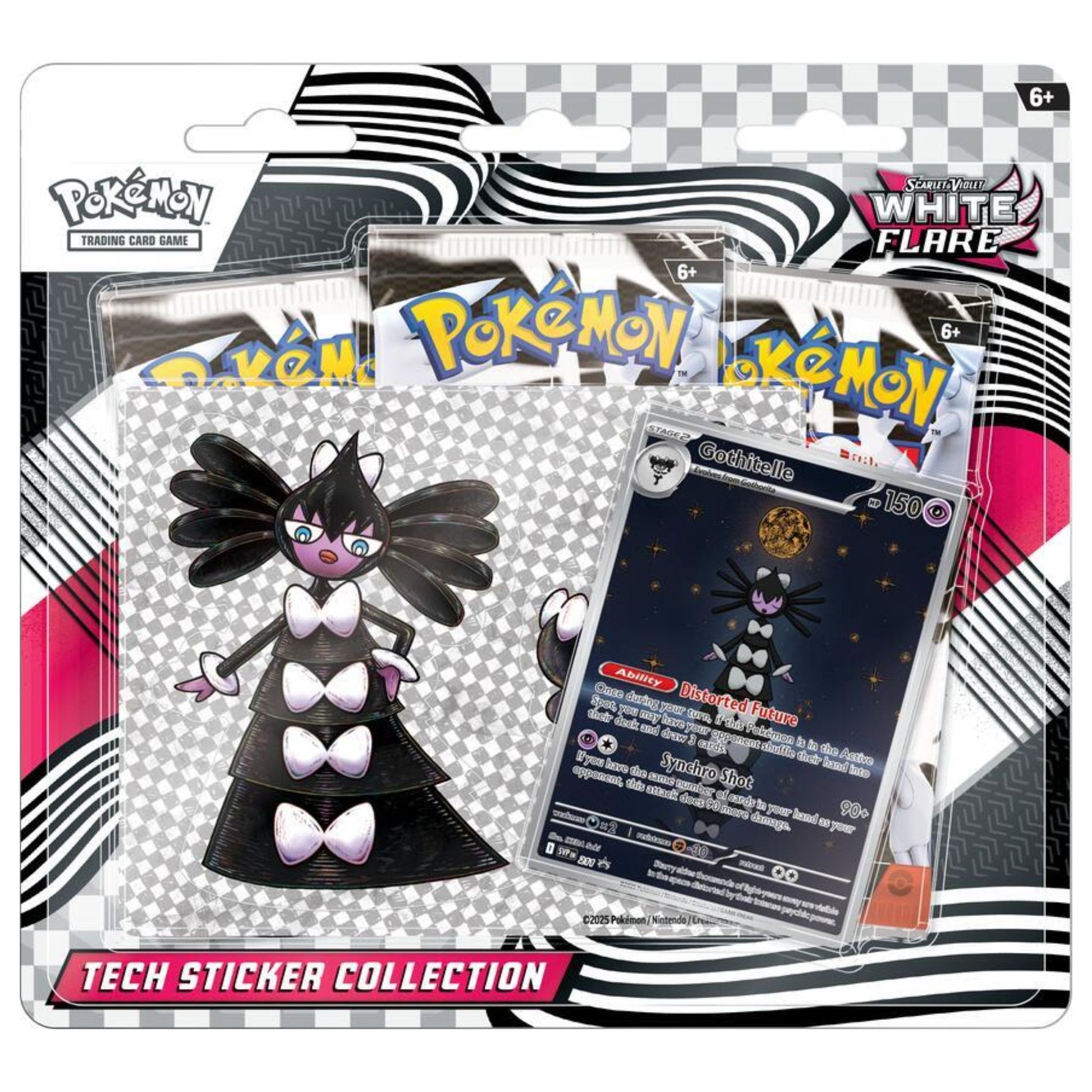 Pokemon Scarlet & Violet White Flare Tech Sticker Collection (Back - to - School Sale) - Trading Card Market
